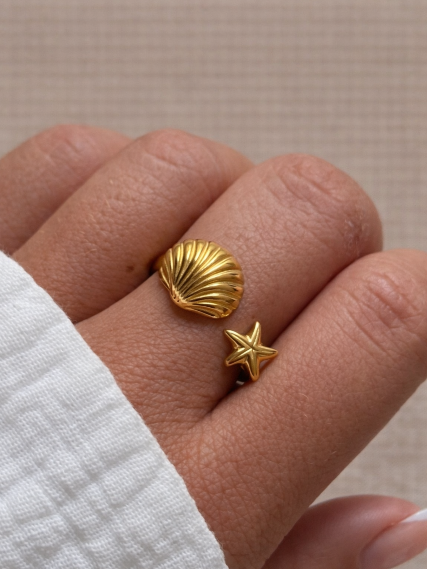 OCEAN MOOD - CORA l Bague inoxydable