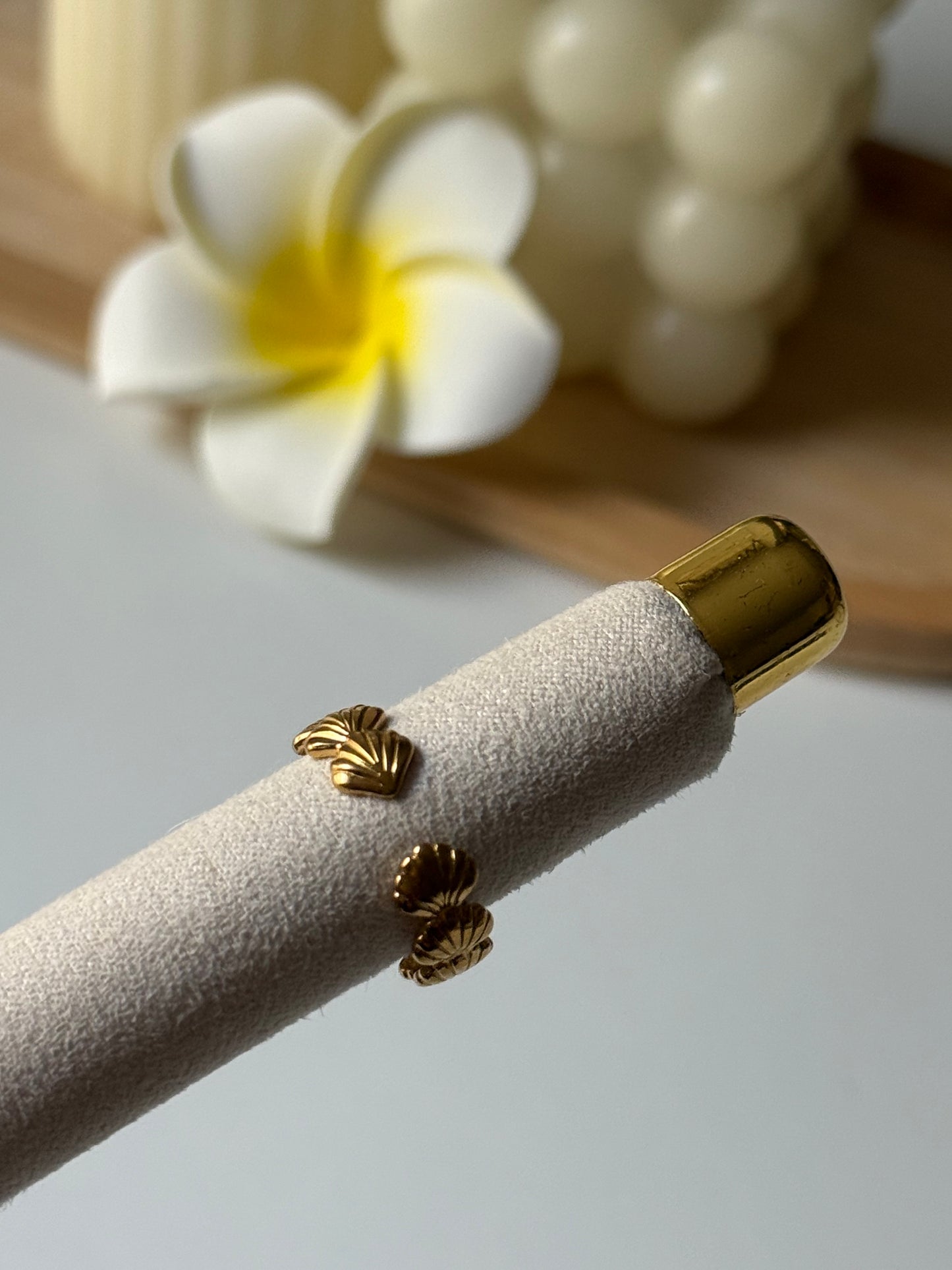 OCEAN MOOD - VANILLE l Bague inoxydable