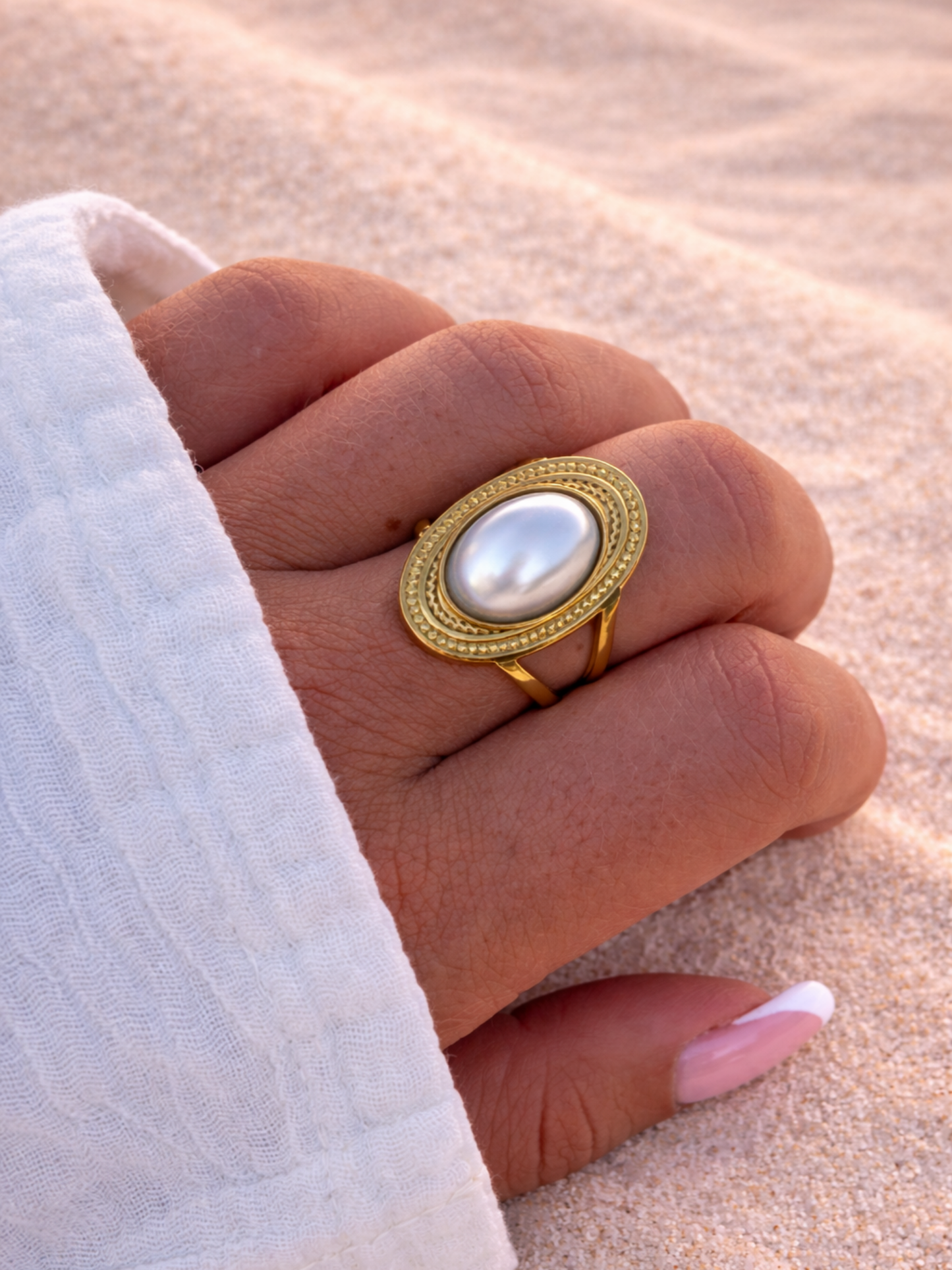 AMBRE l Bague inoxydable