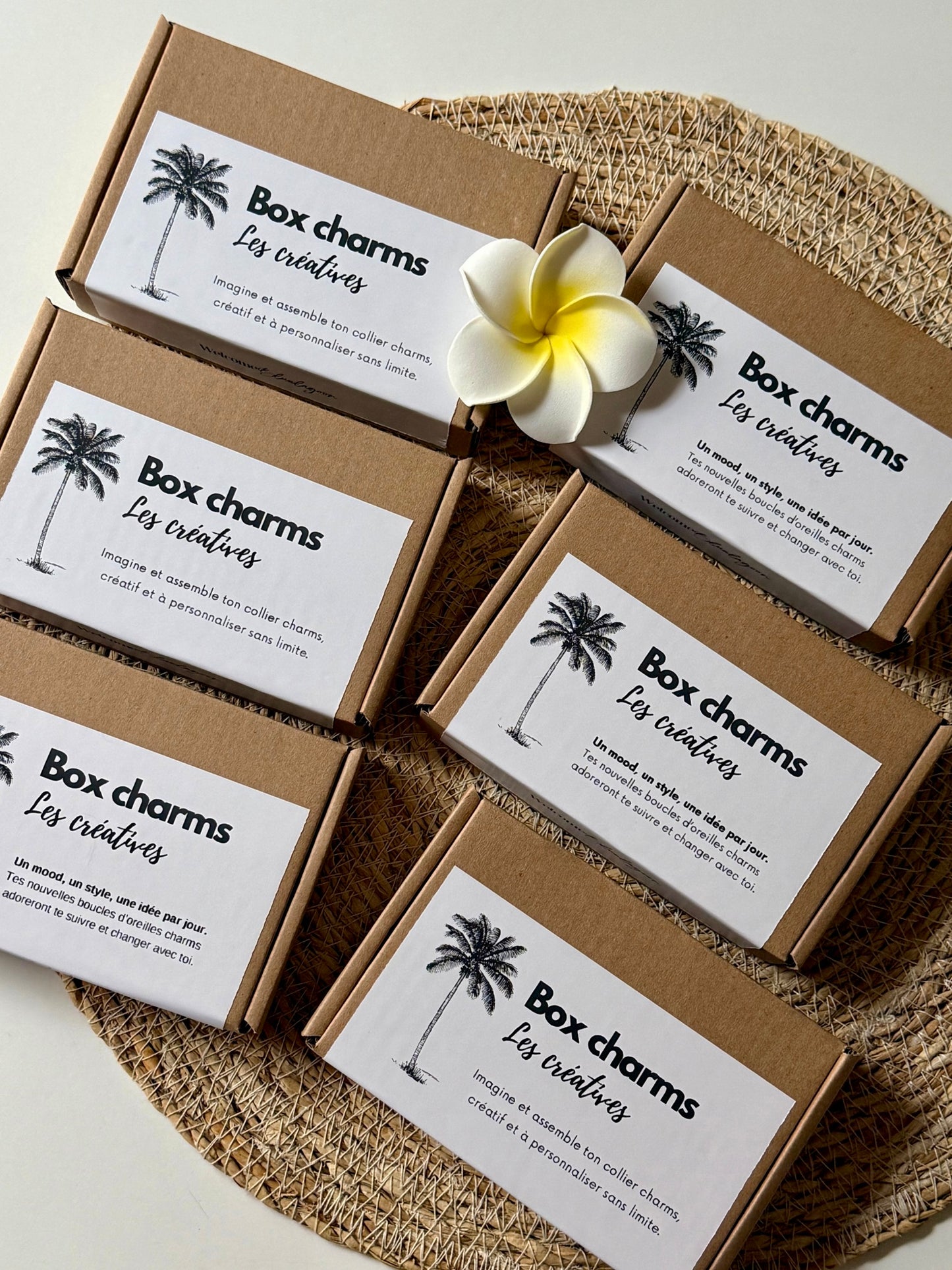 LES CRÉATIVES l Ta box charms -boucles d’oreilles-