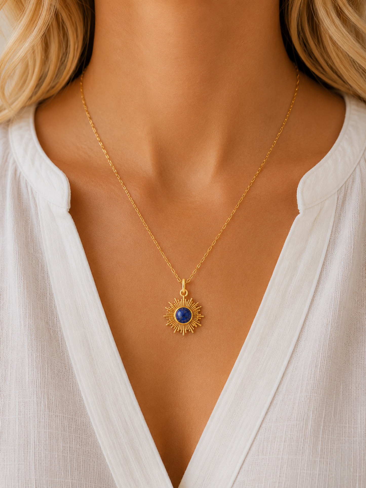 ASTRES & SANTORIN l Collier coloré inoxydable