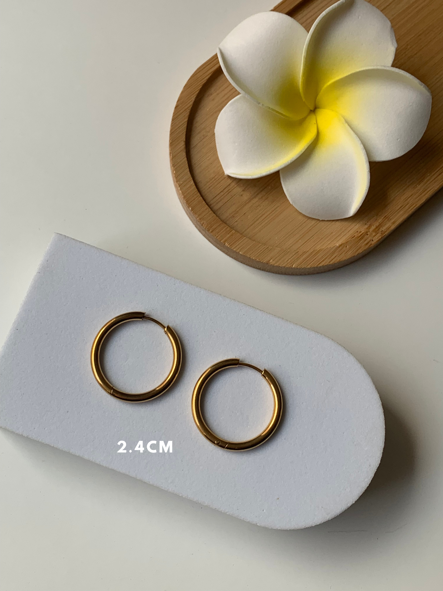 ELSA l Anneaux inoxydables - 2,4cm