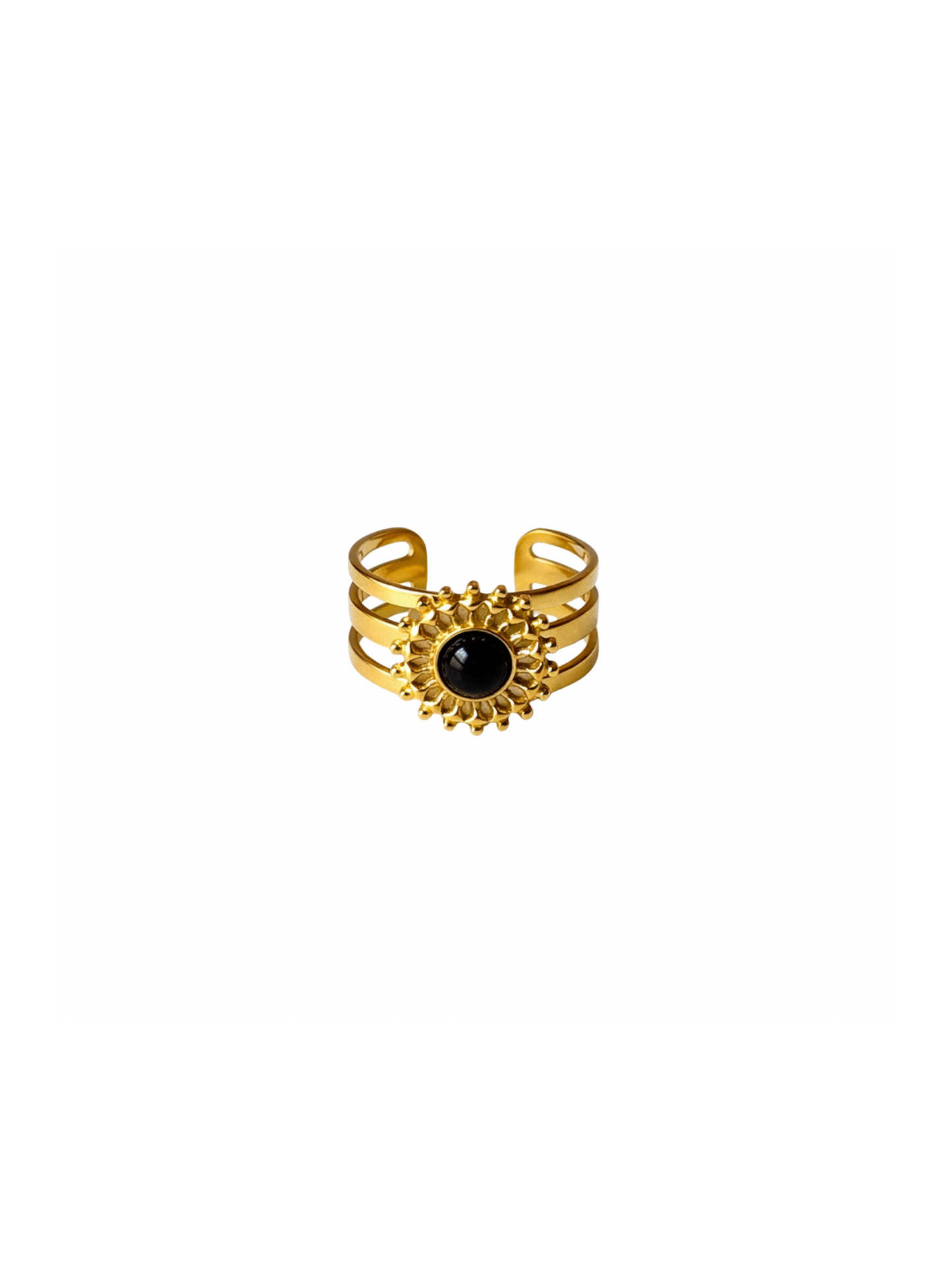 NEW l Bague colorée inoxydable