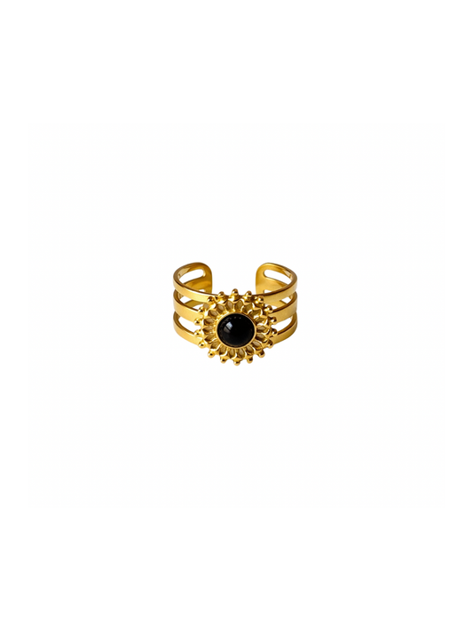 NEW l Bague colorée inoxydable