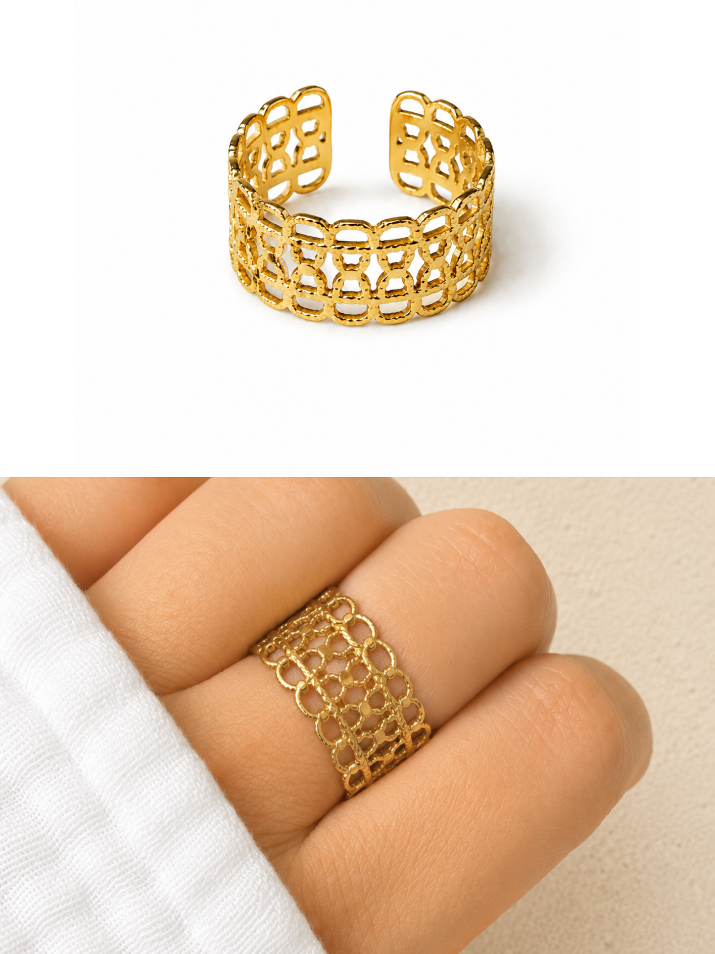 NEW l Bague inoxydable