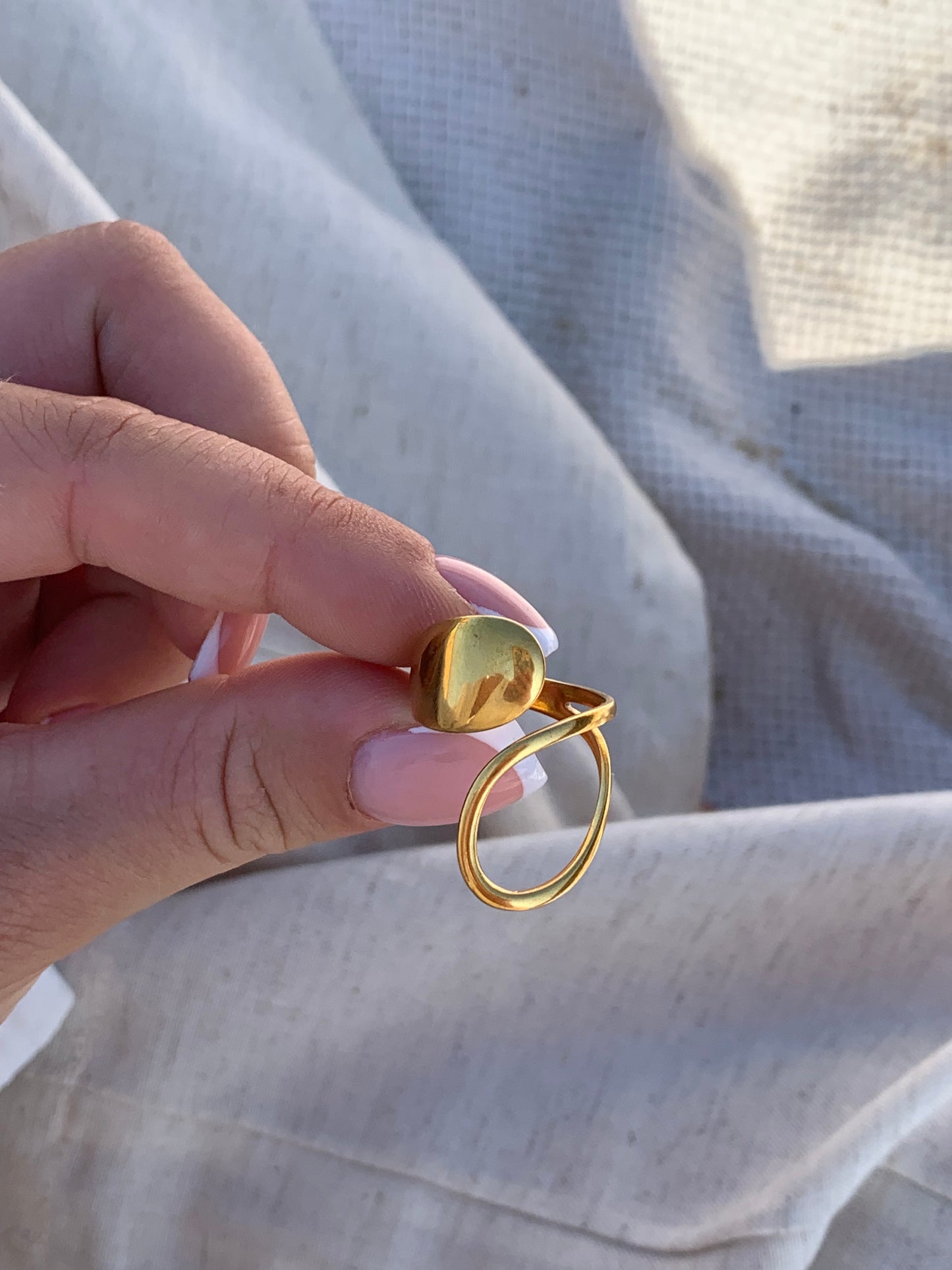 CAMÉLIA l Bague inoxydable