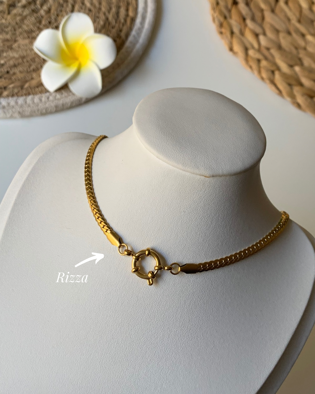 RIZZA l Collier inoxydable