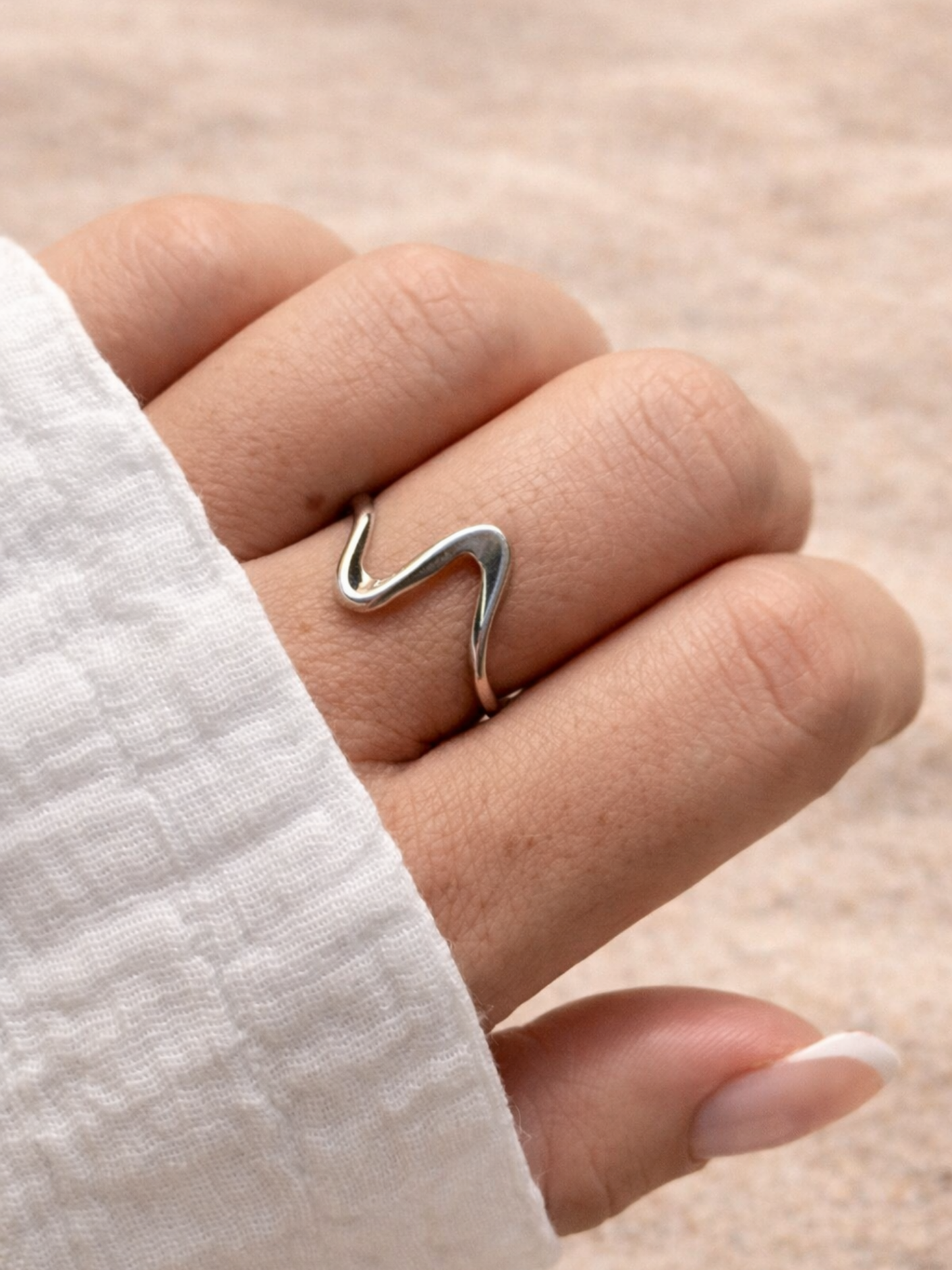 OCEAN MOOD - VIBES l Bague inoxydable