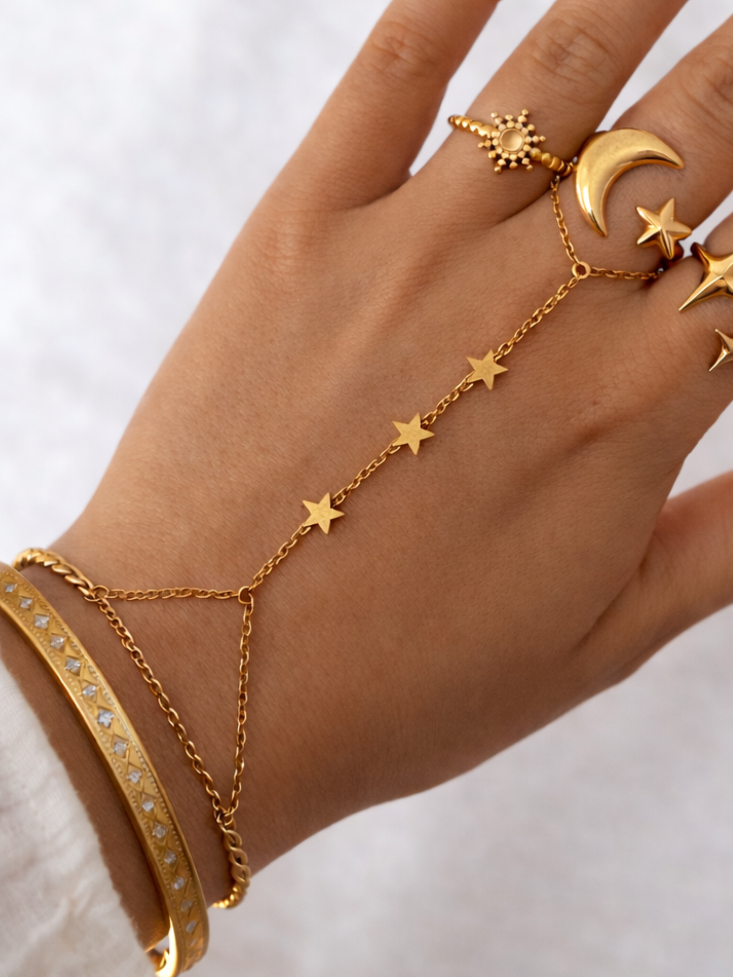 ASTRES - STELLA l Chaîne de main inoxydable