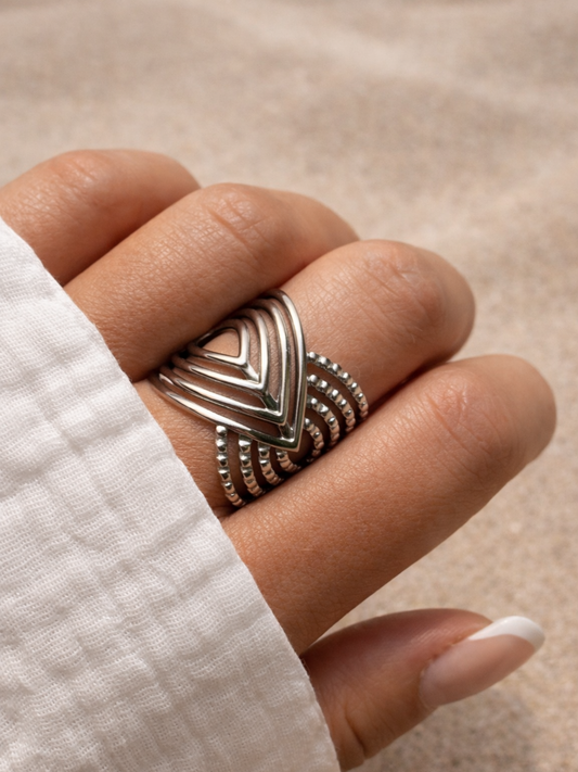 SUZANNE l Bague inoxydable