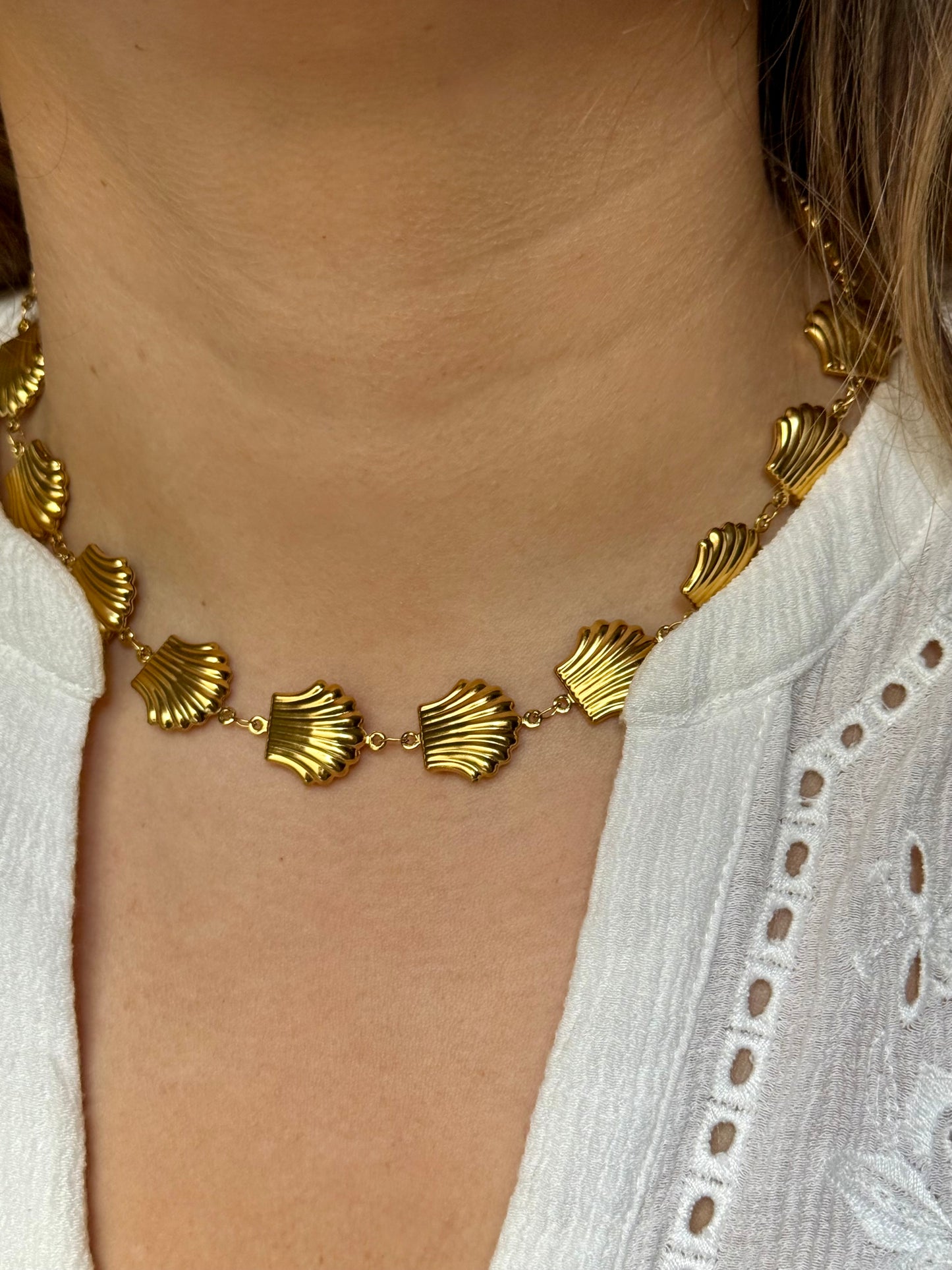 OCEAN MOOD - AZURE l Collier inoxydable