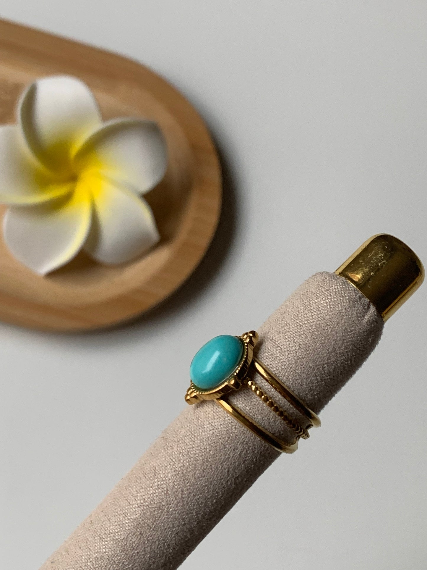 TURQUOISE l Bague inoxydable