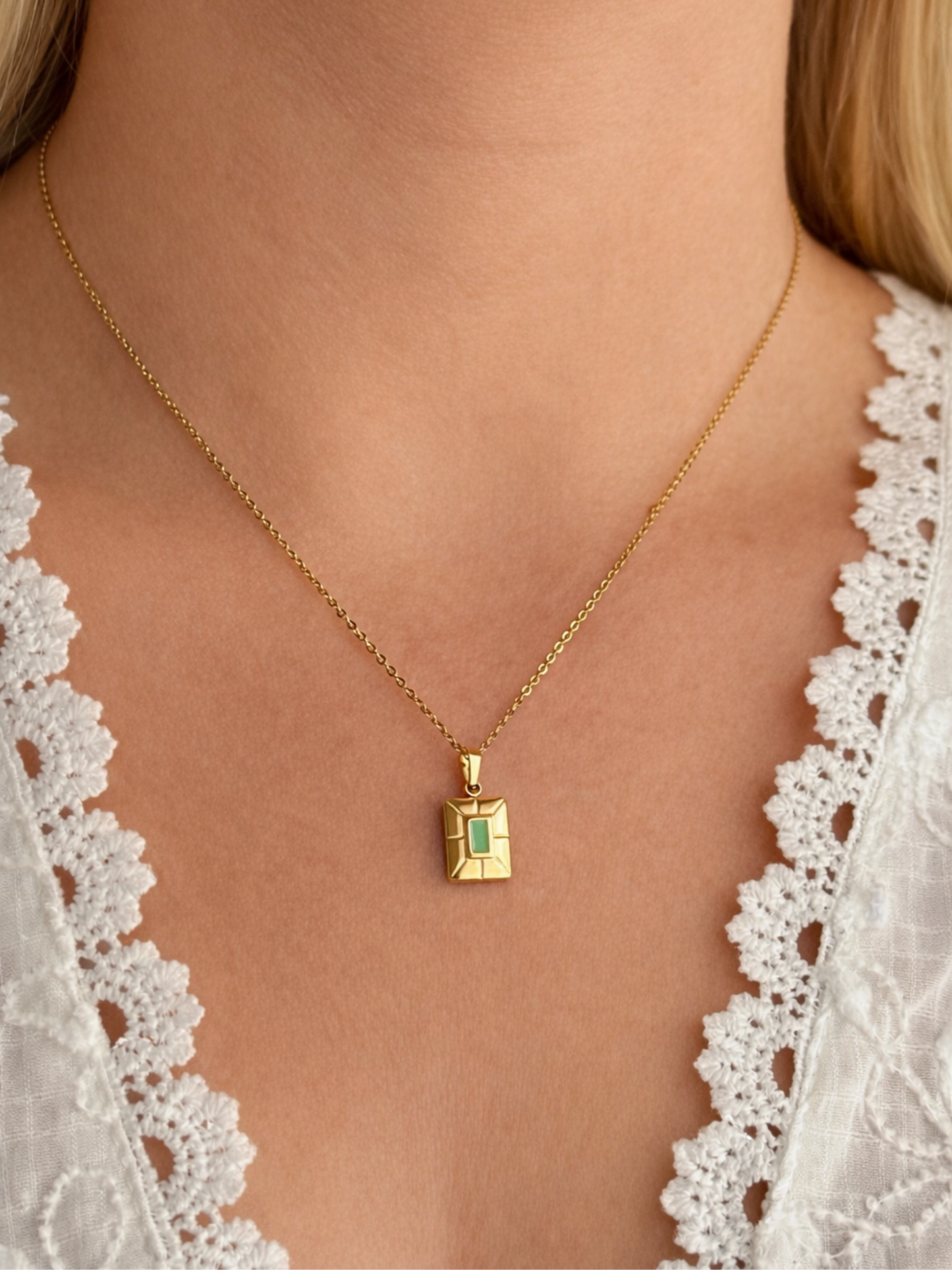NEW l Collier coloré inoxydable