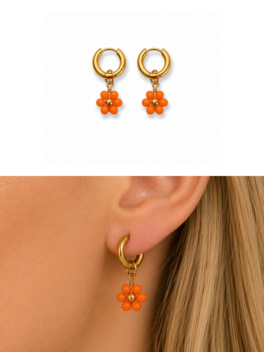 MARIE l Boucles colorées inoxydables