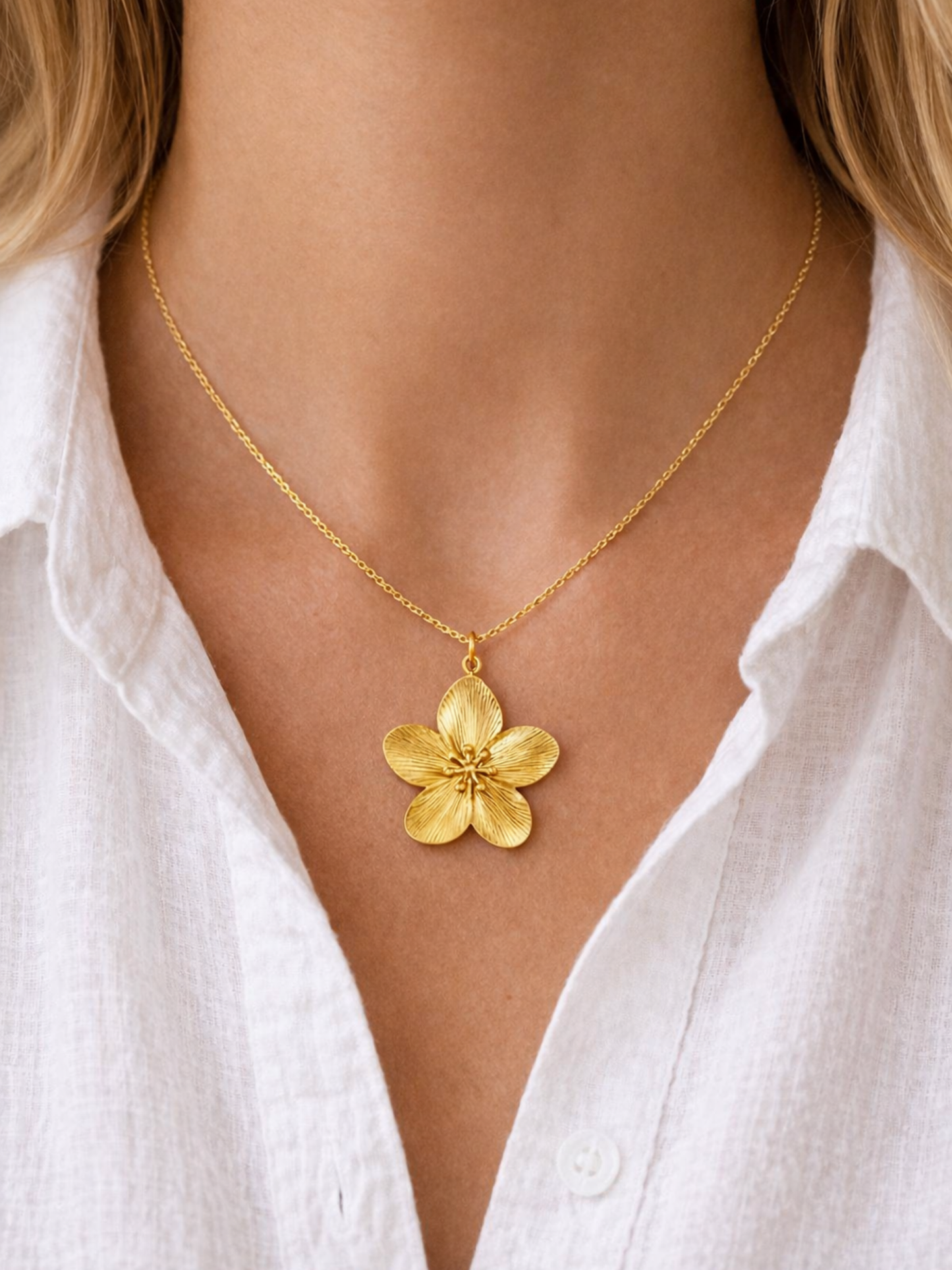 MONOÏ l Collier inoxydable