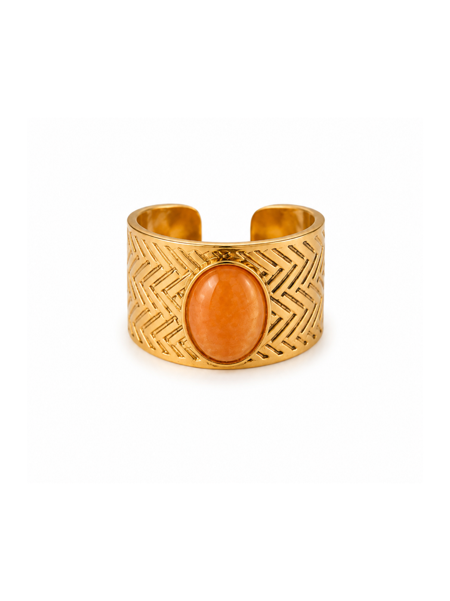 NEW l Bague colorée inoxydable