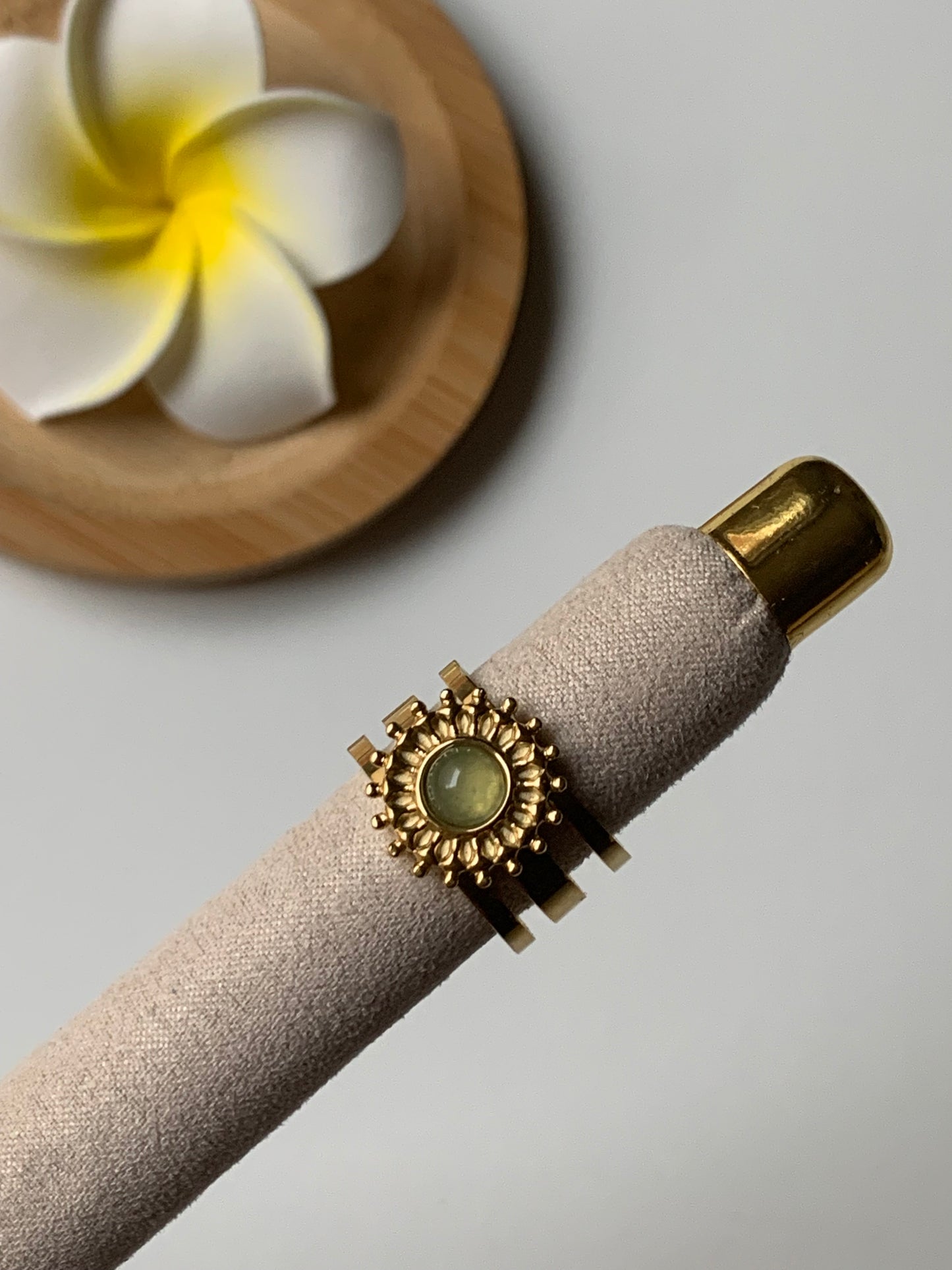 JADE l Bague inoxydable