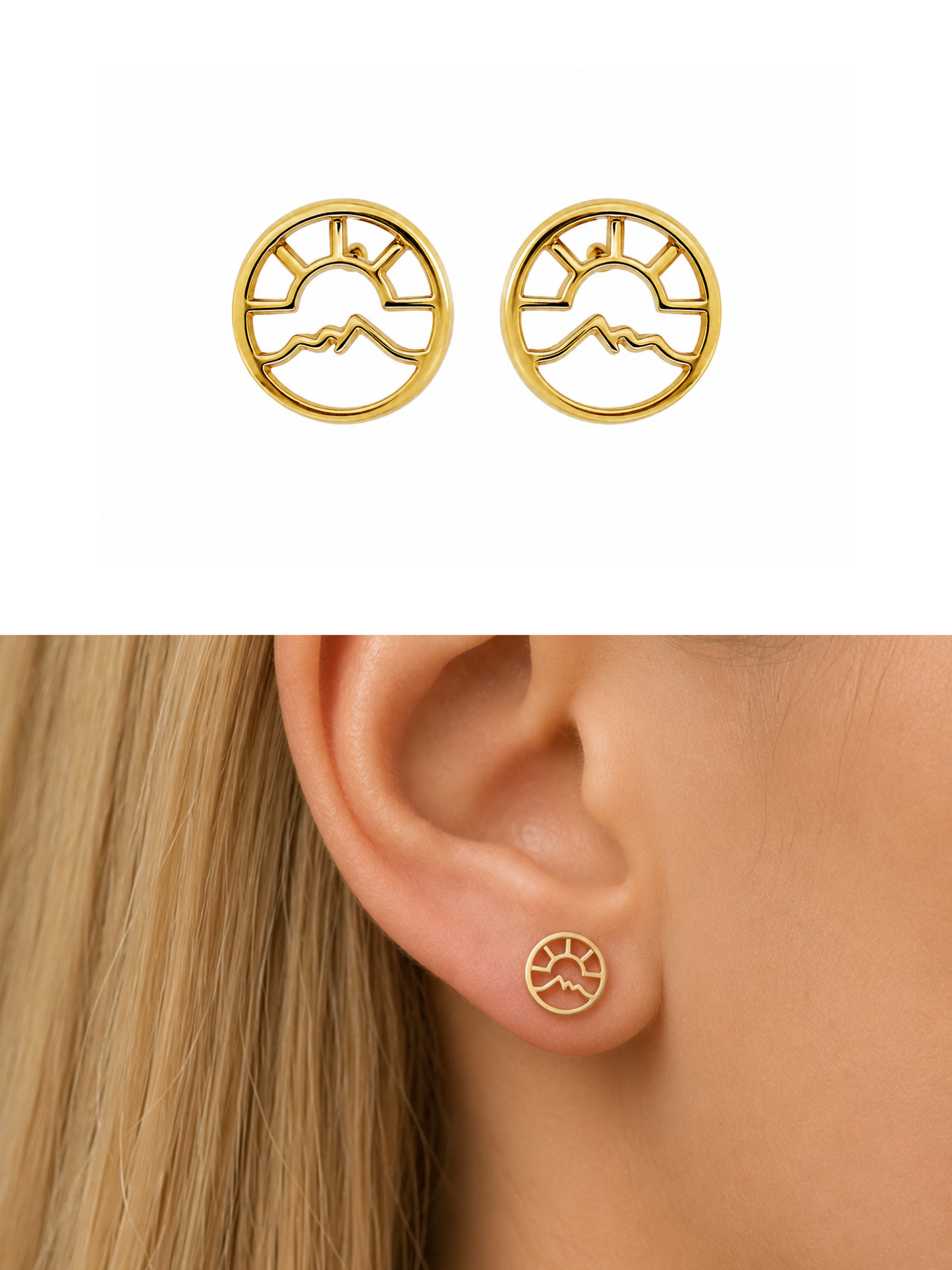OCEAN MOOD l Boucles puces inoxydables