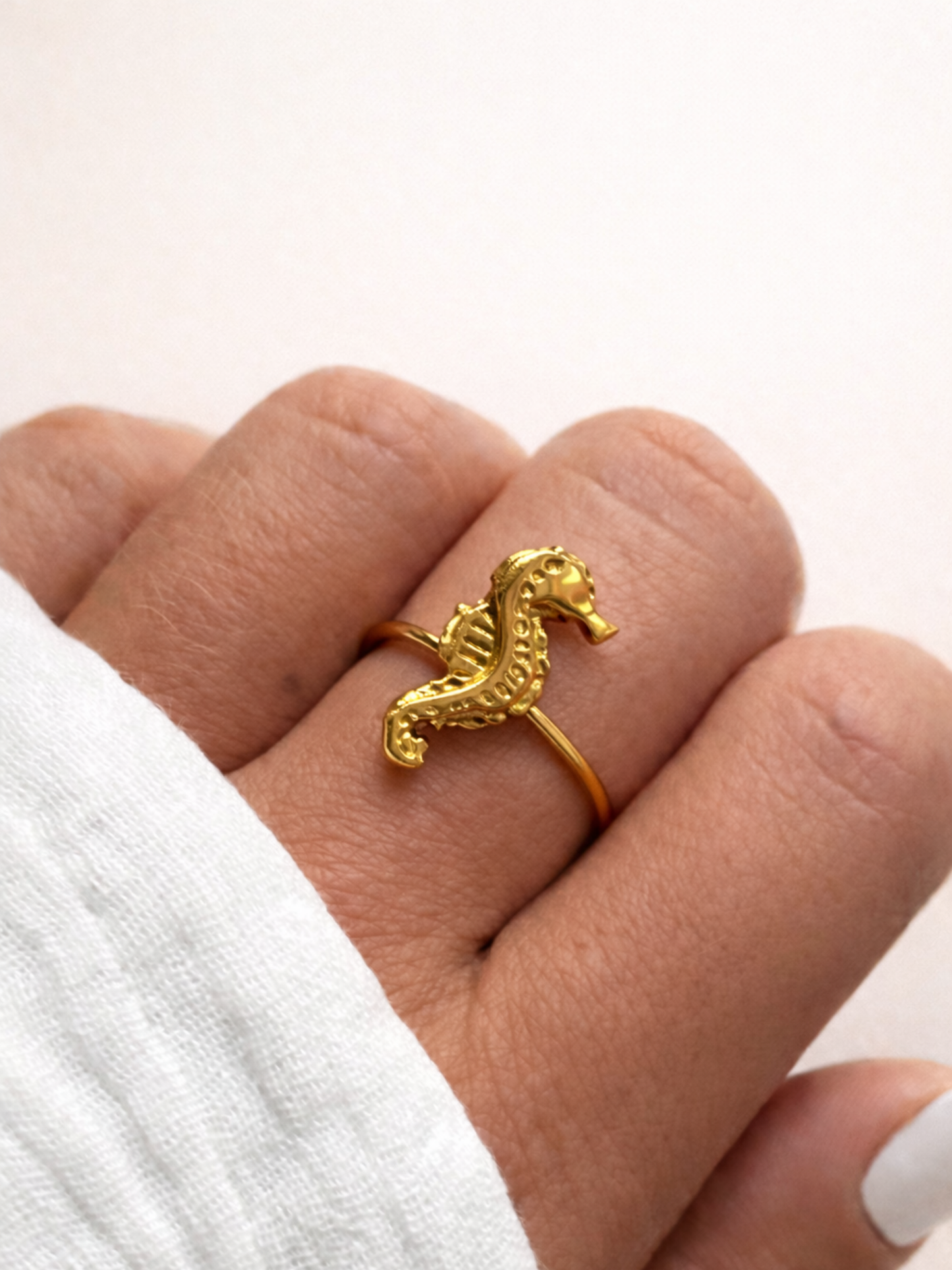 OCEAN MOOD - CORAIL l Bague inoxydable