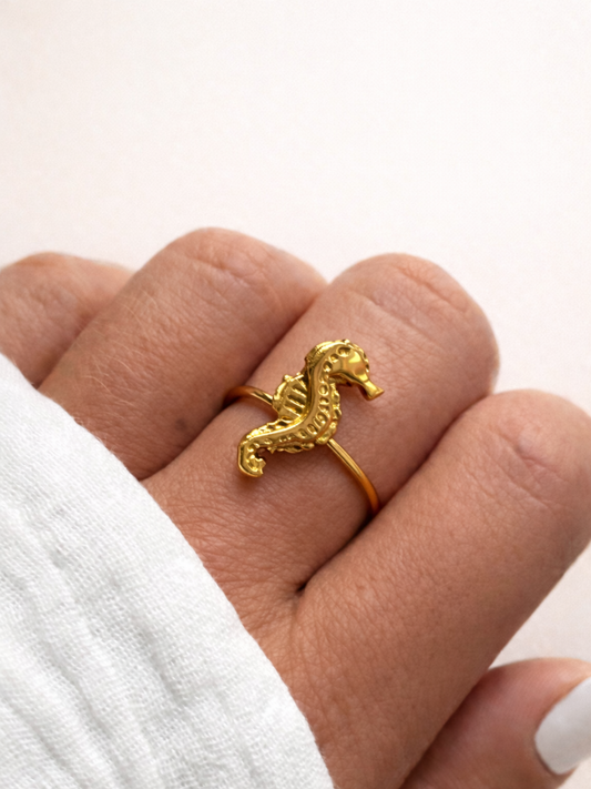 OCEAN MOOD - CORAIL l Bague inoxydable