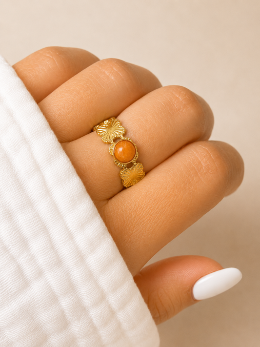 NEW l Bague colorée inoxydable