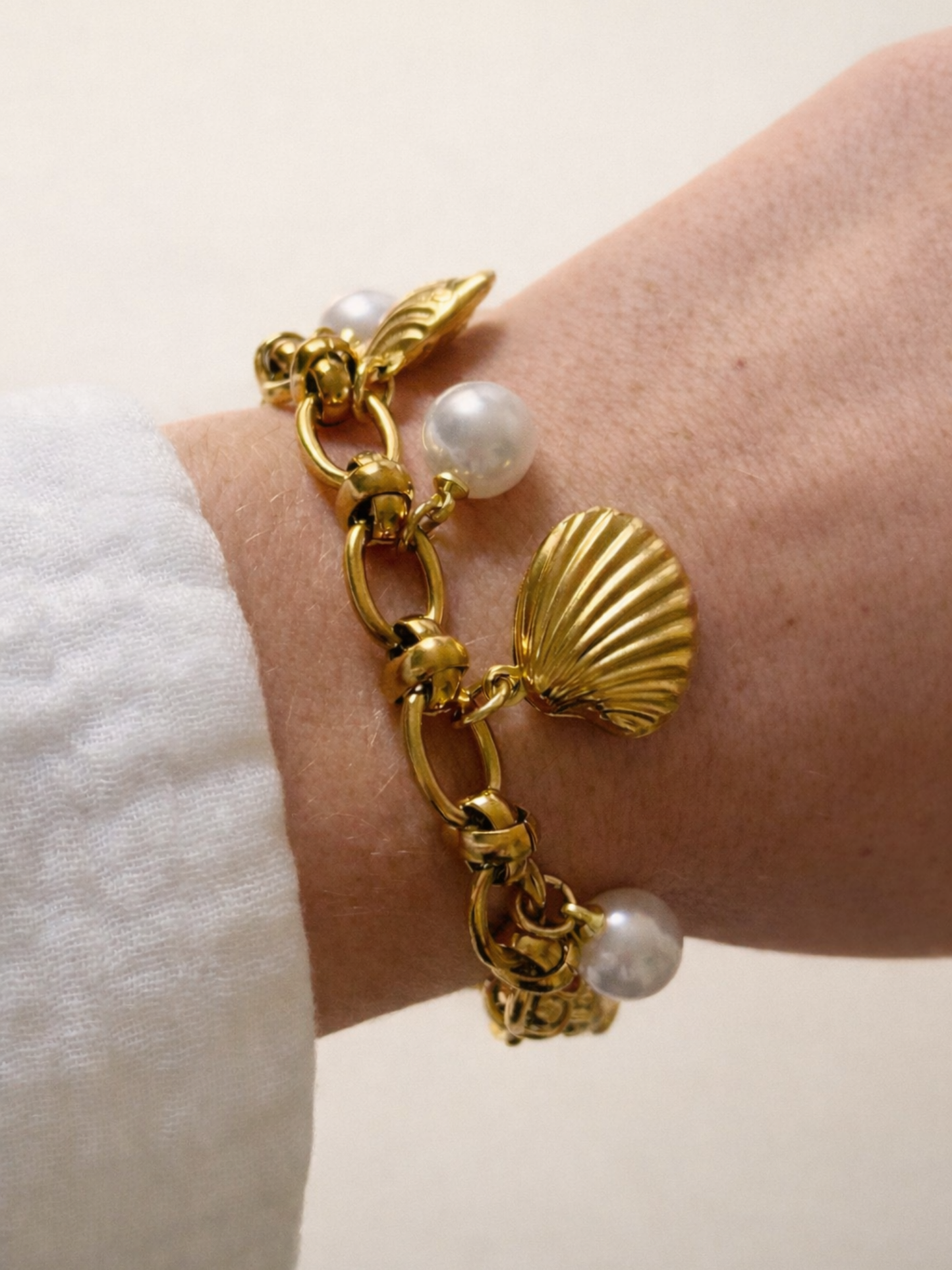 BALI l Bracelet charms inoxydable