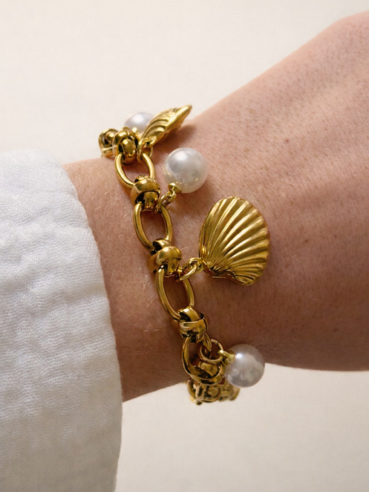 BALI l Bracelet charms inoxydable