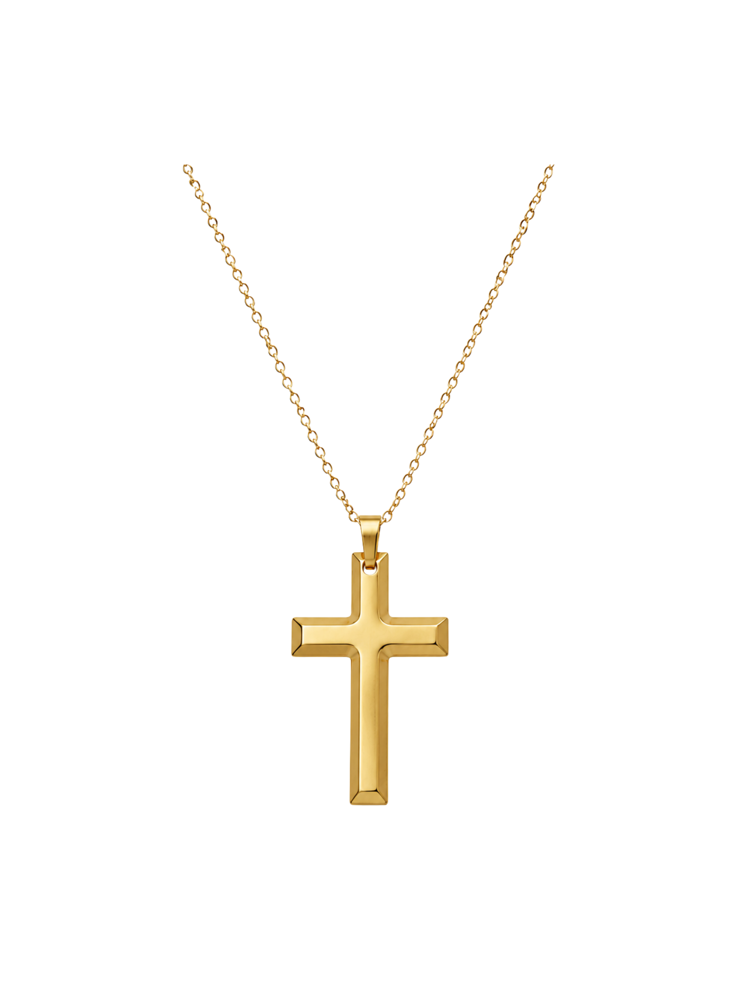 NEW l Collier chrétien inoxydable