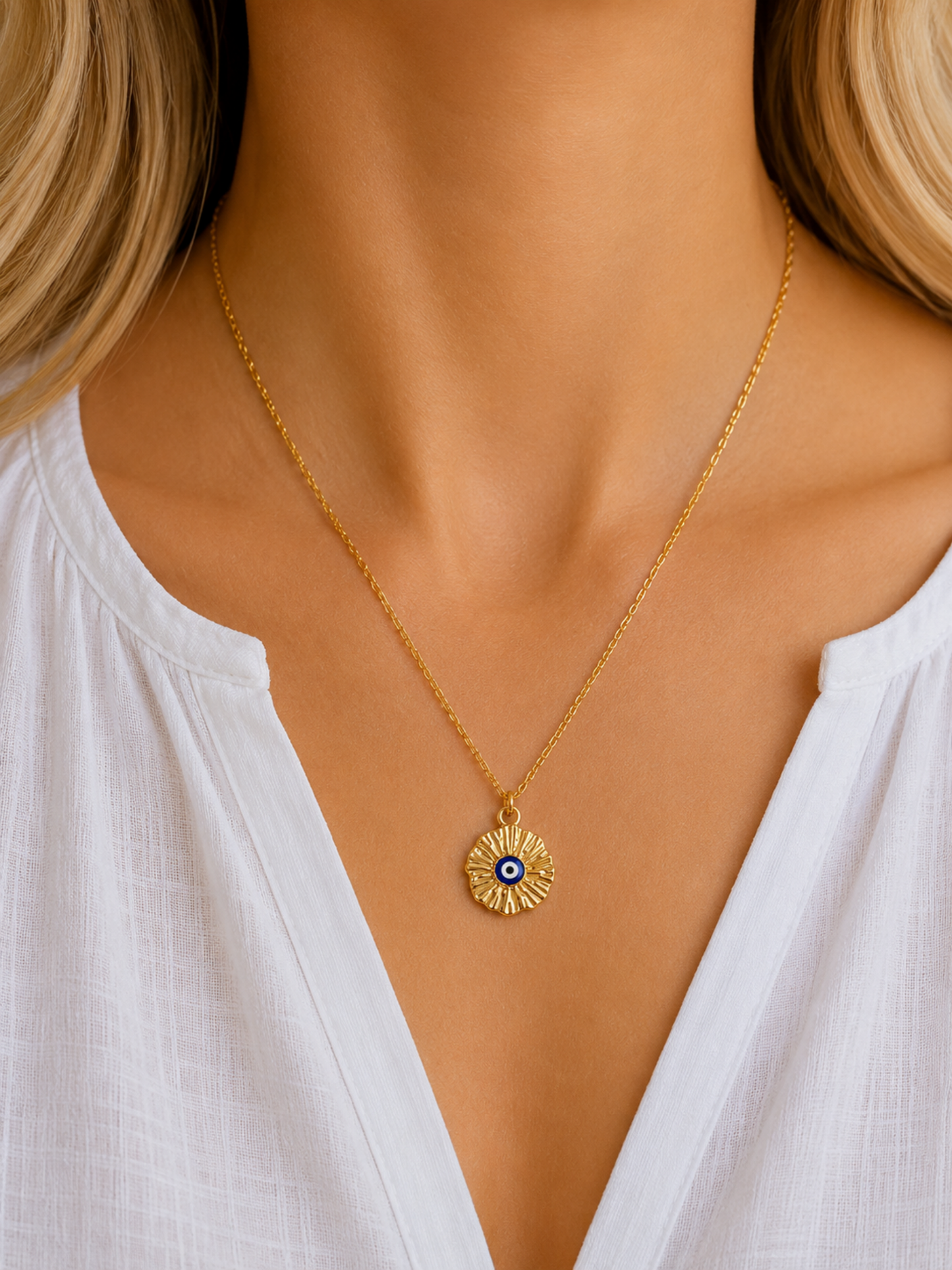SANTORIN l Collier coloré inoxydable