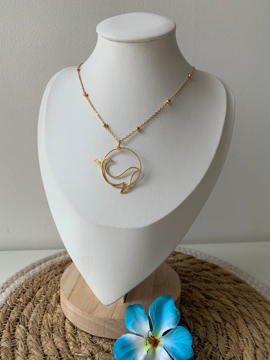 OCEAN MOOD - Collier ajustable en acier inoxydable