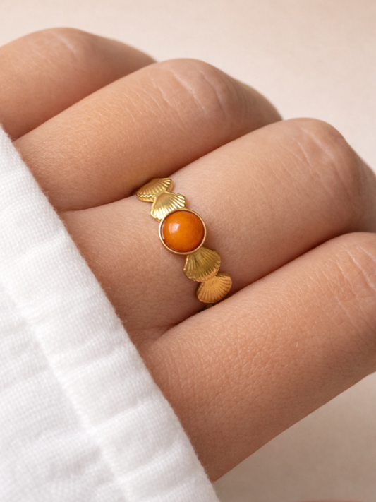 NEW l Bague colorée inoxydable