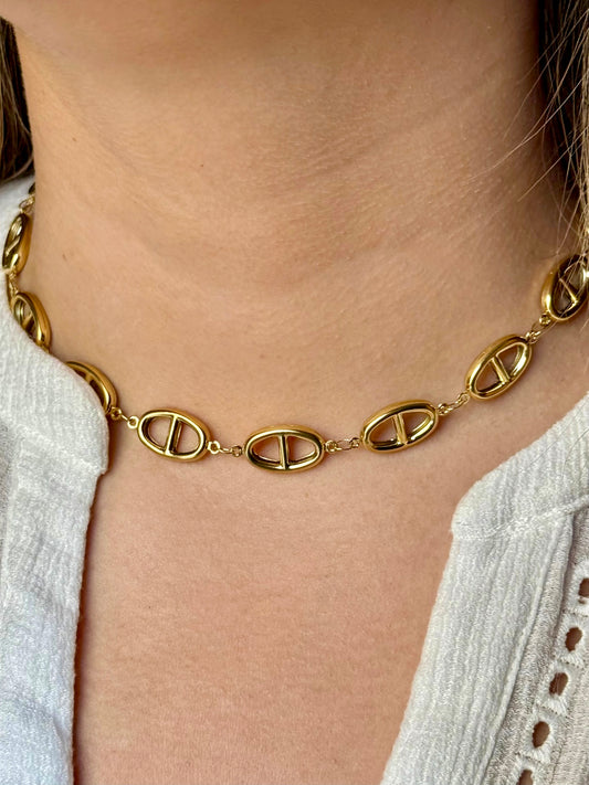 ATHÉNA l Collier inoxydable