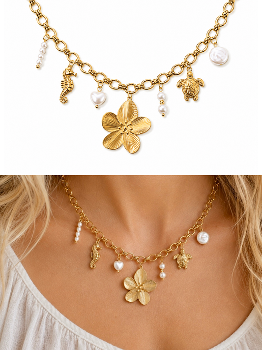 CHARMS l Collier charms inoxydable