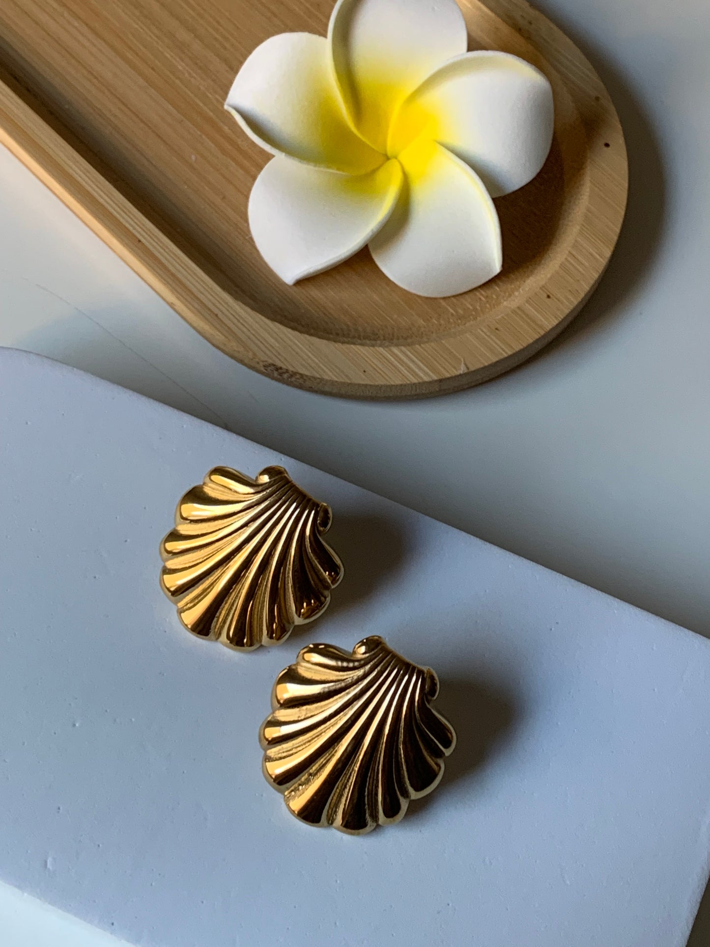 OCEAN MOOD - VANILLE l Boucles inoxydables