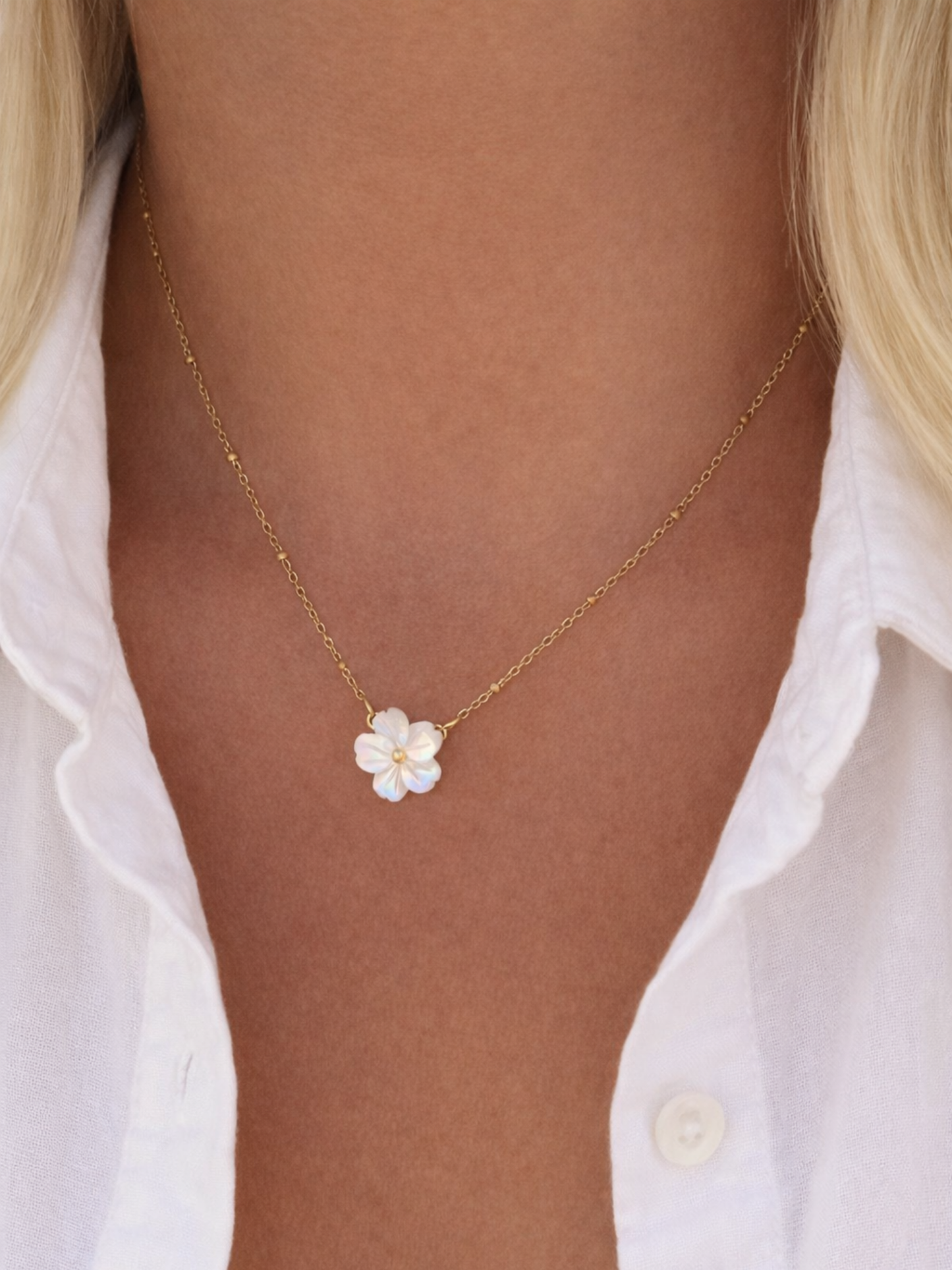 IRIS l Collier inoxydable