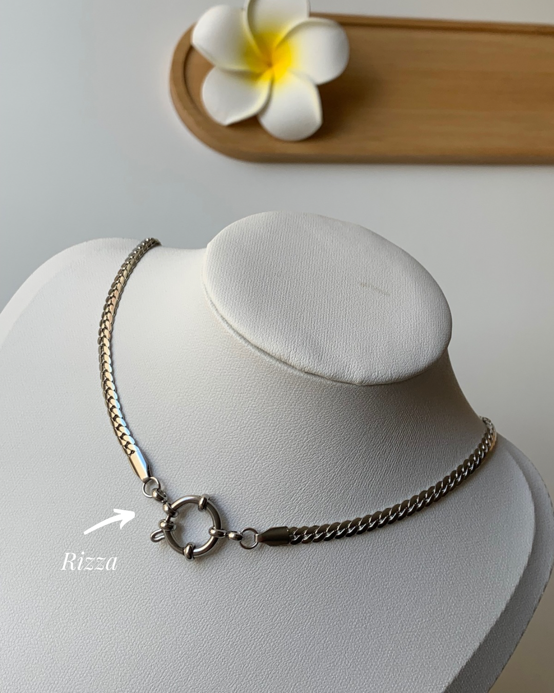 RIZZA l Collier inoxydable