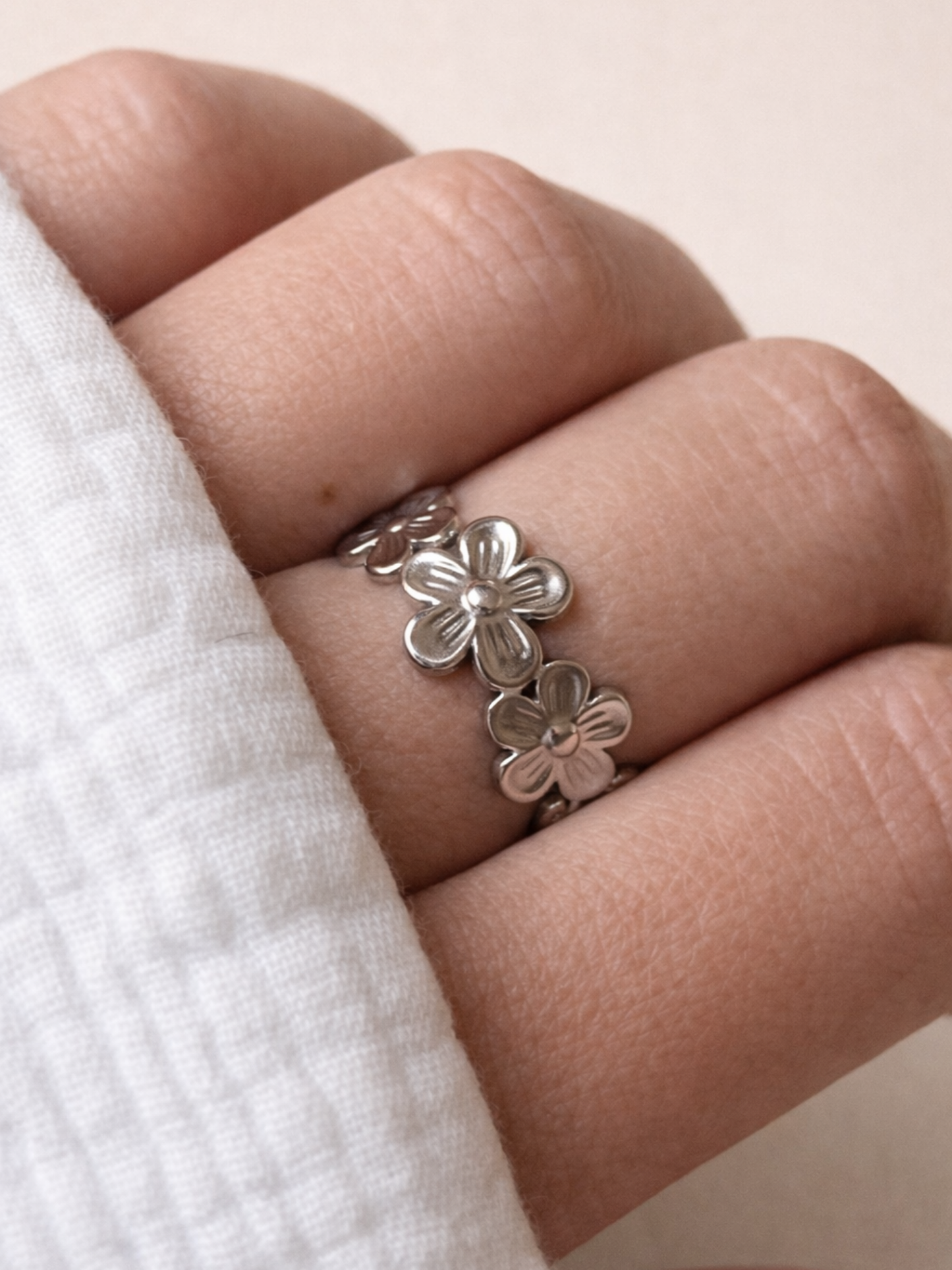 FLORA l Bague inoxydable