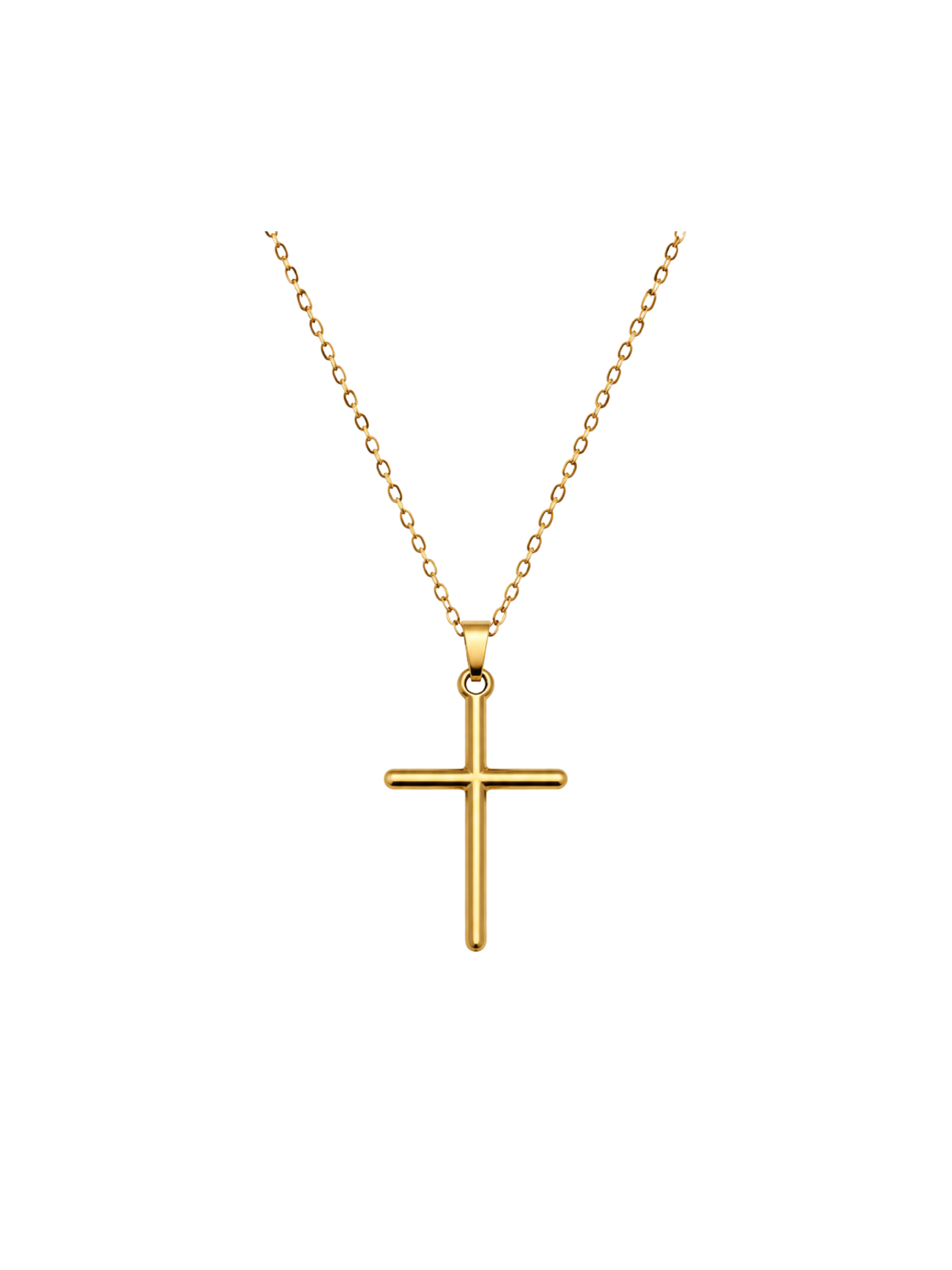NEW l Collier chrétien inoxydable
