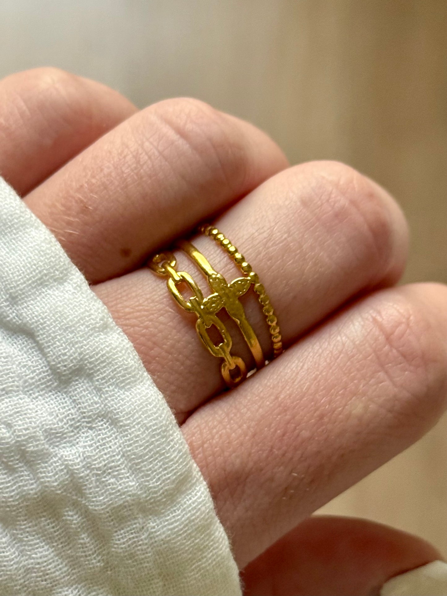 NEW l Bague inoxydable