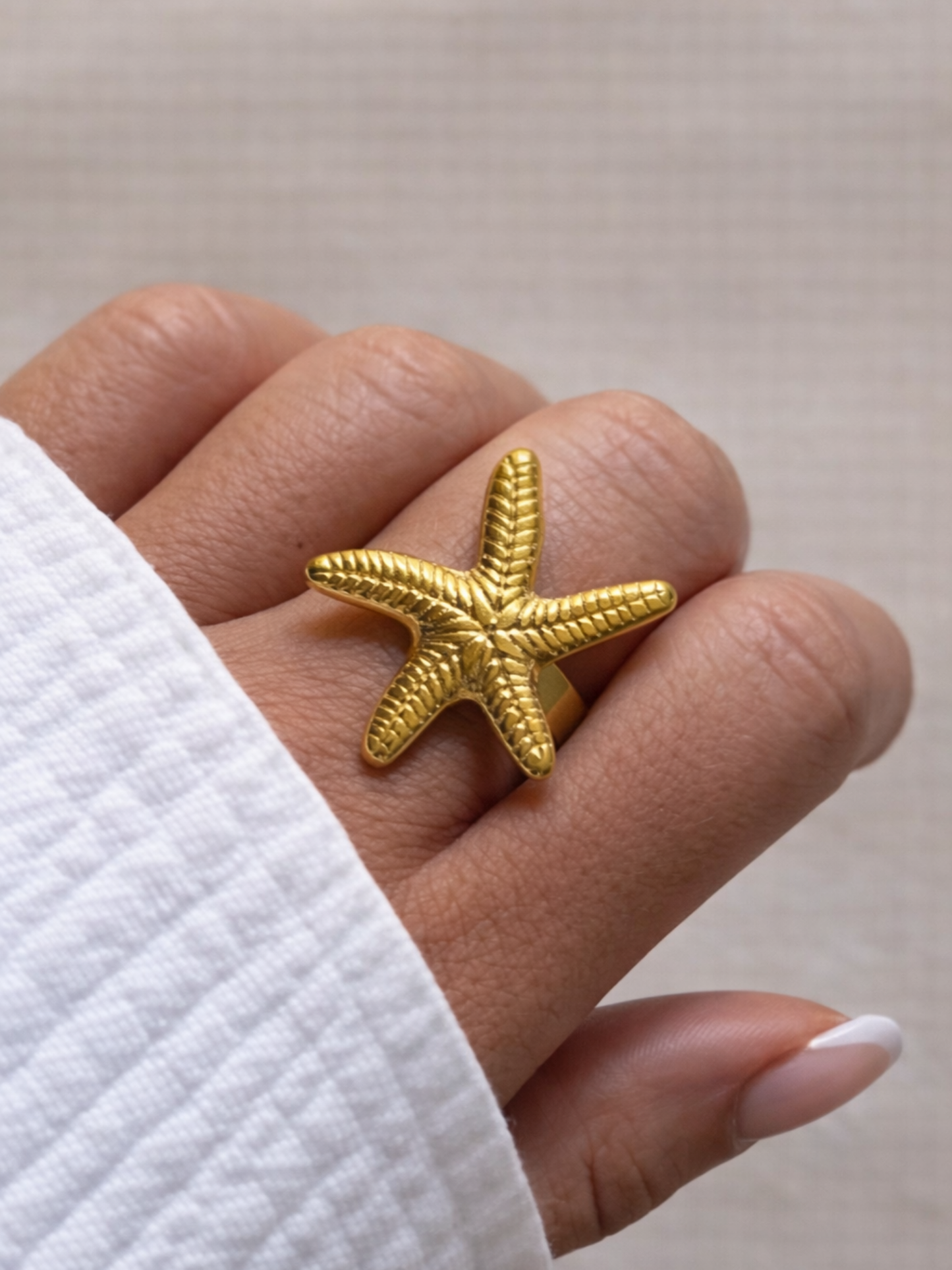 OCEAN MOOD - STARFISH l Bague inoxydable