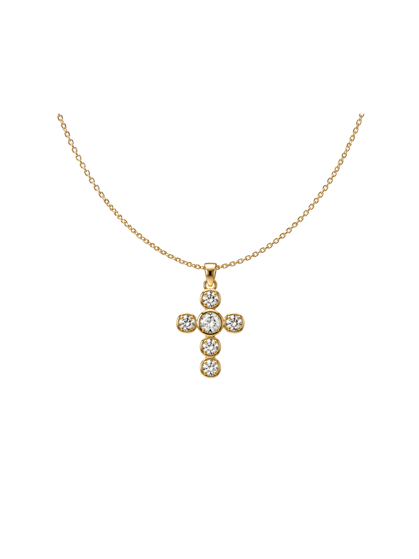 NEW l Collier chrétien inoxydable