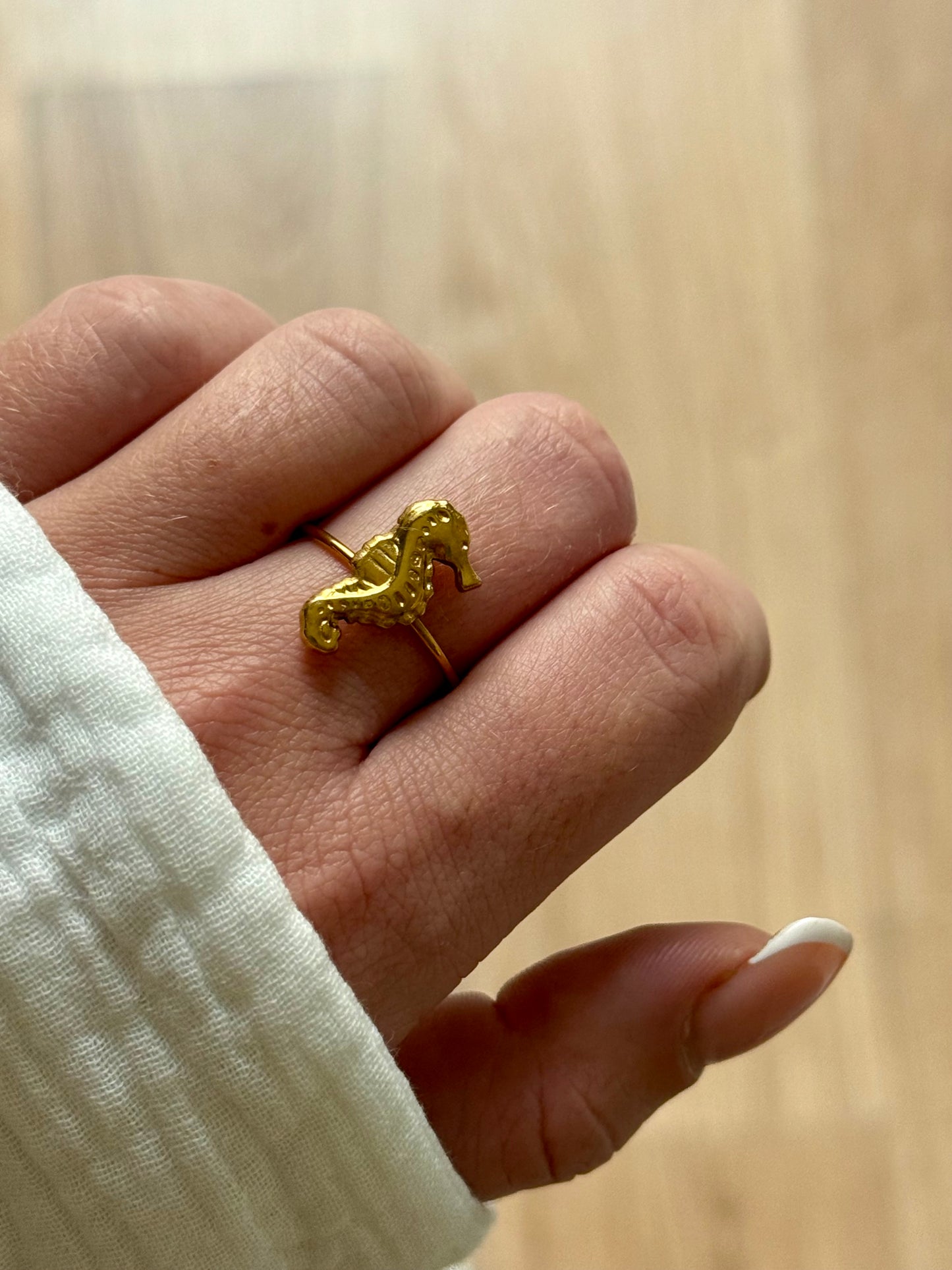 OCEAN MOOD - CORAIL l Bague inoxydable