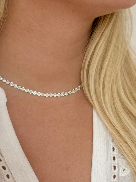 DIVINE l Collier inoxydable argenté