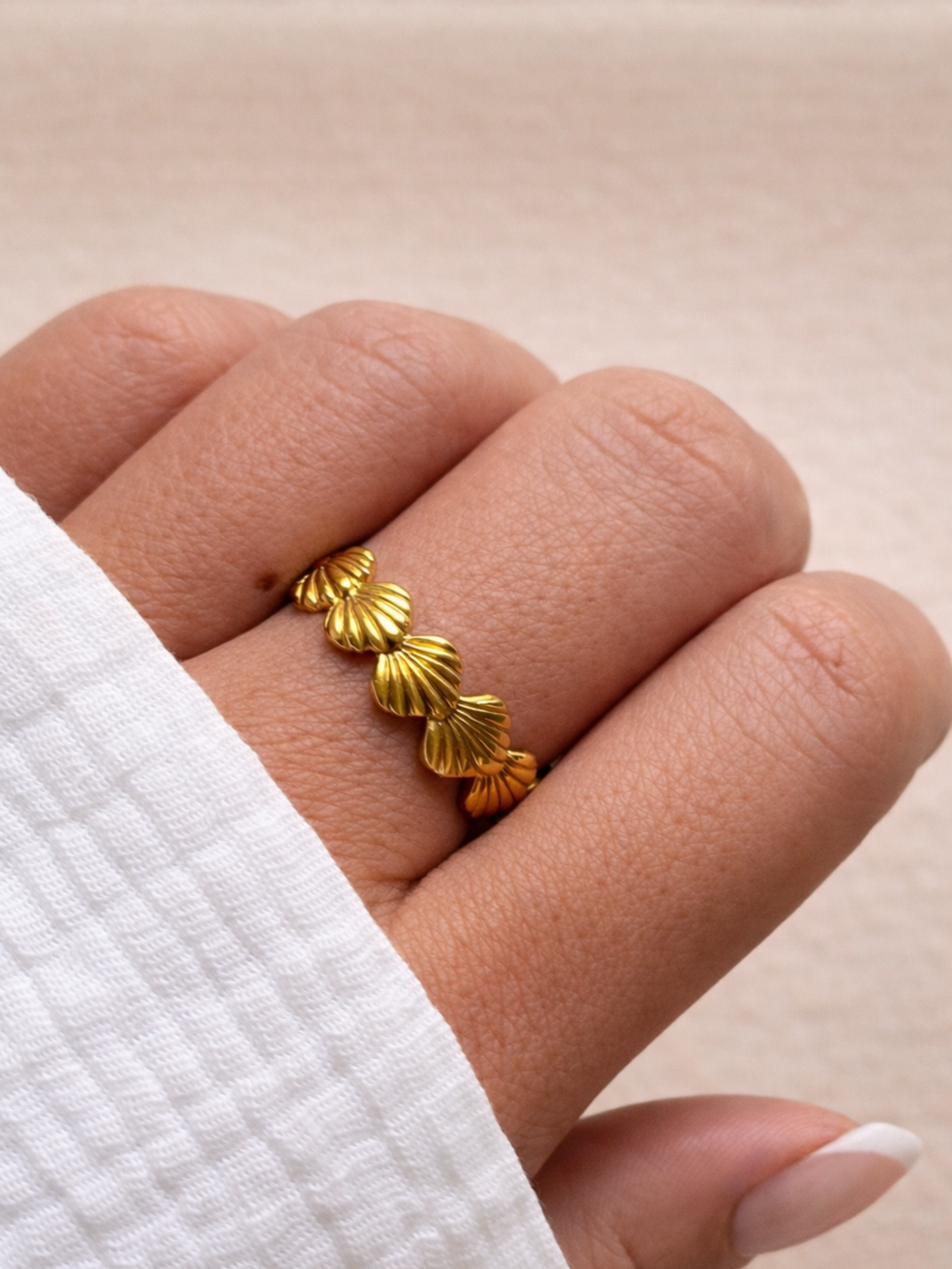 OCEAN MOOD - VANILLE l Bague inoxydable