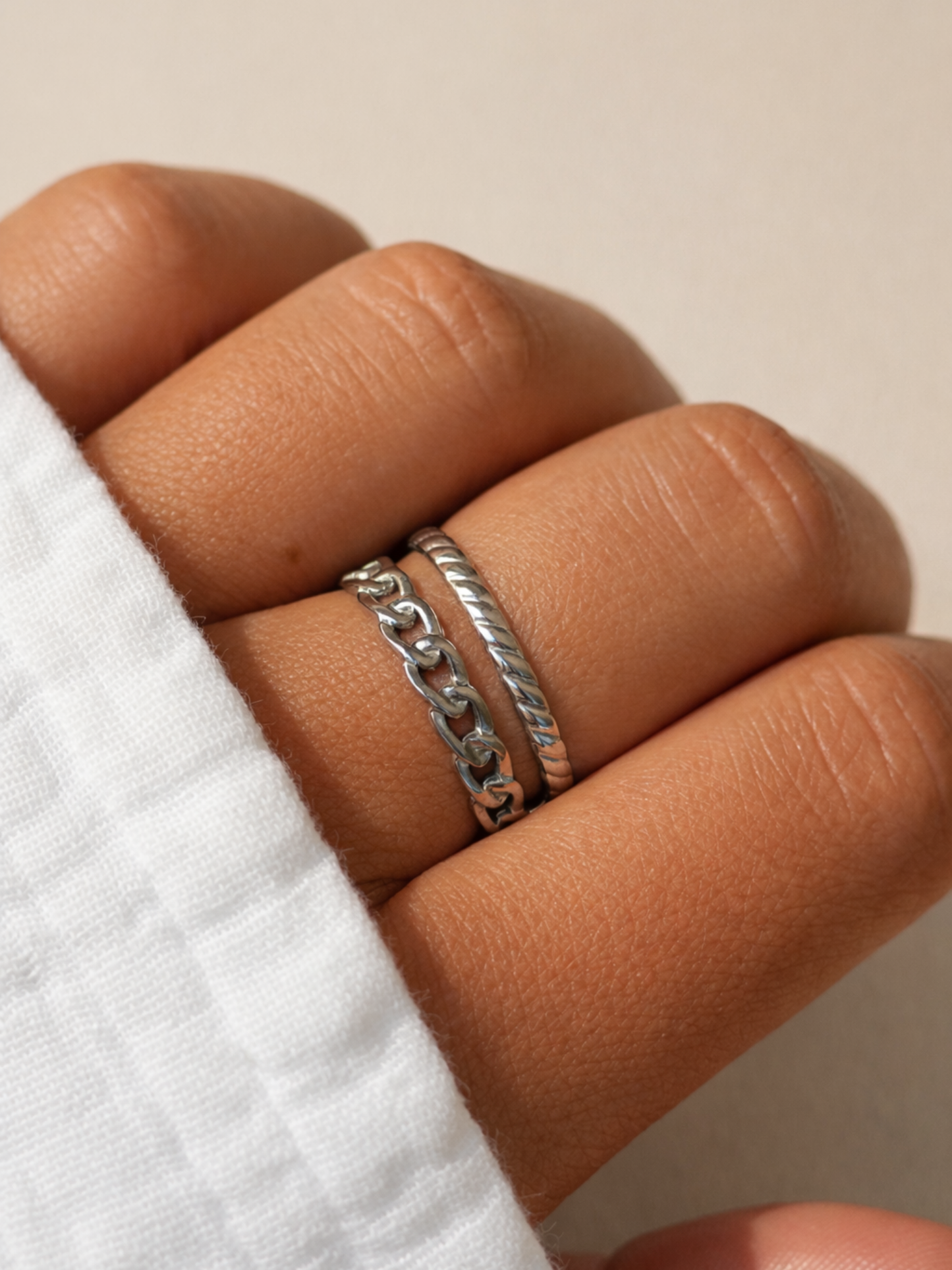 NEW l Bague inoxydable