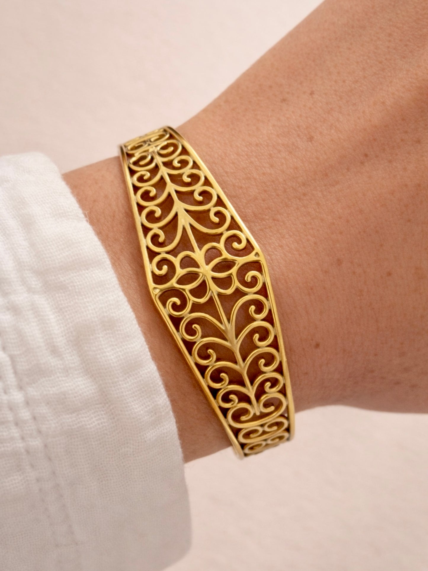 AÏCHA l Jonc inoxydable