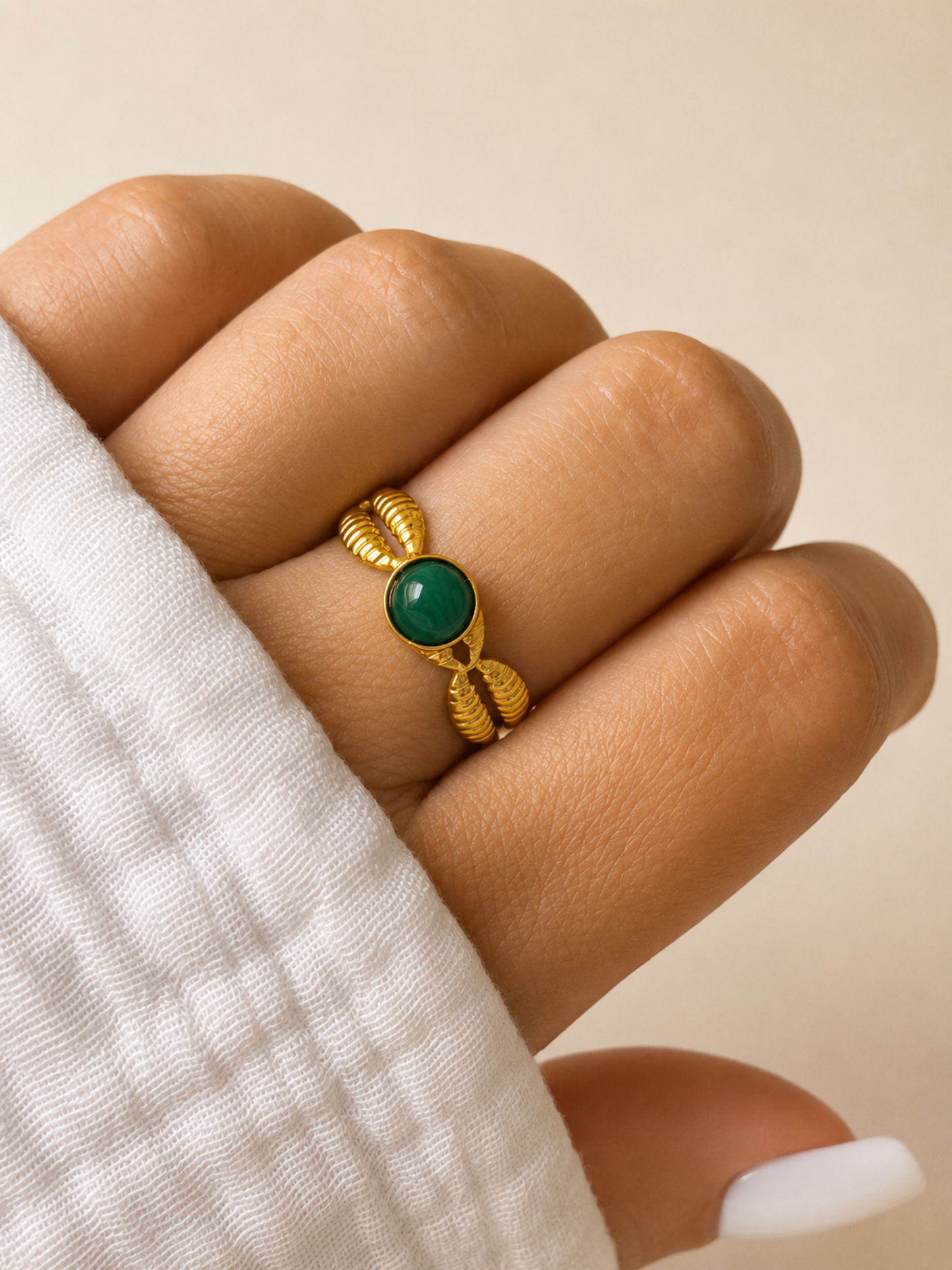 NEW l Bague colorée inoxydable