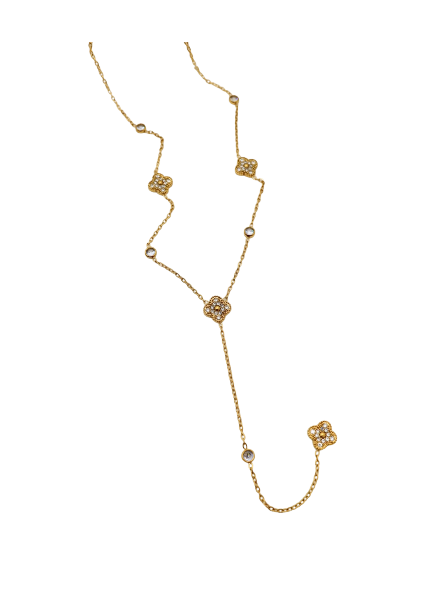 LILA l Collier Y inoxydable