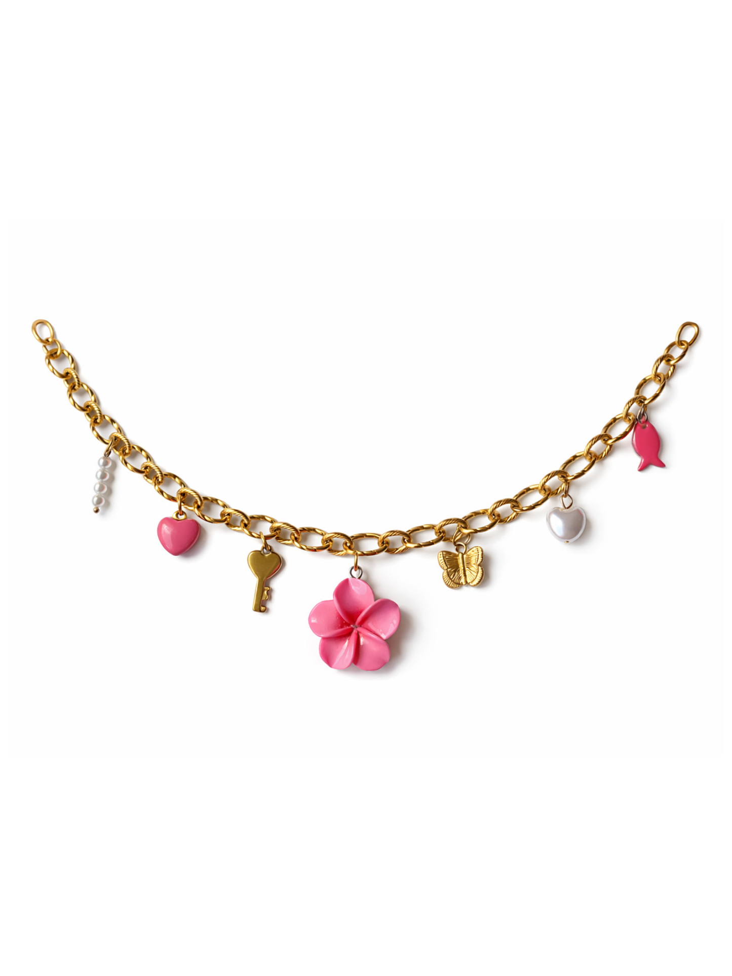 MIAMI l Collier charms inoxydable