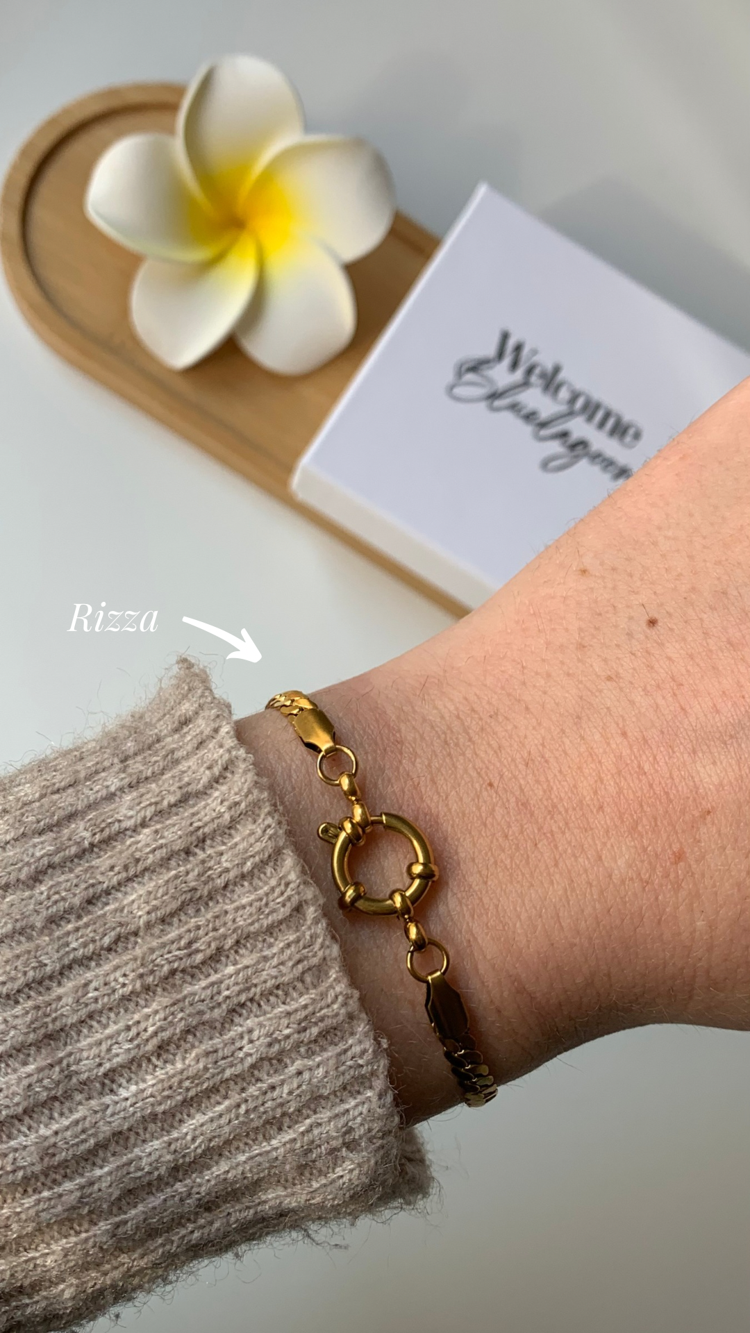 RIZZA l Bracelet inoxydable